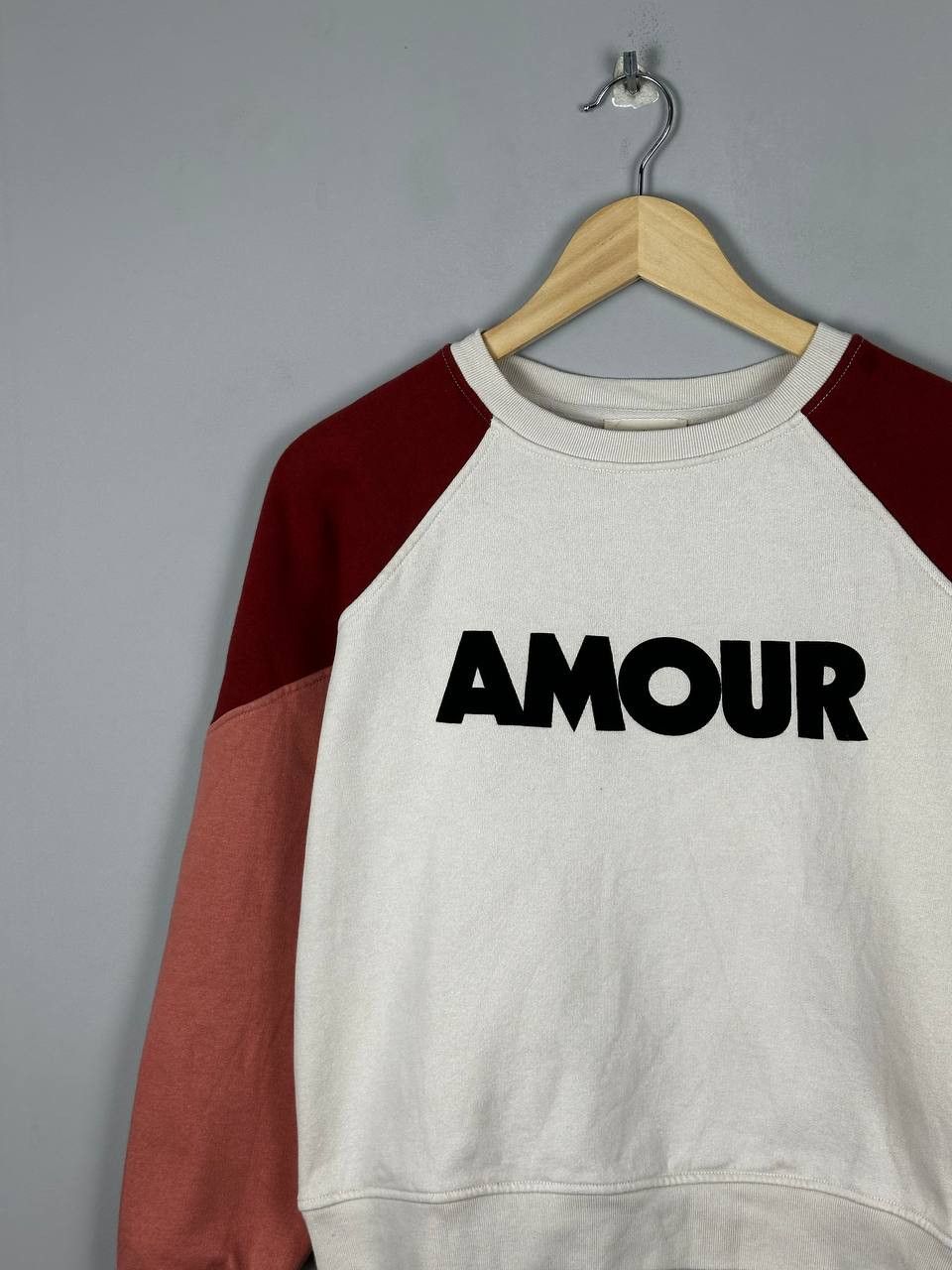 Sezane Sezane Amour Oversized Cotton Sweatshirt Size XS / US 0-2 / IT 36-38 - 3 Thumbnail