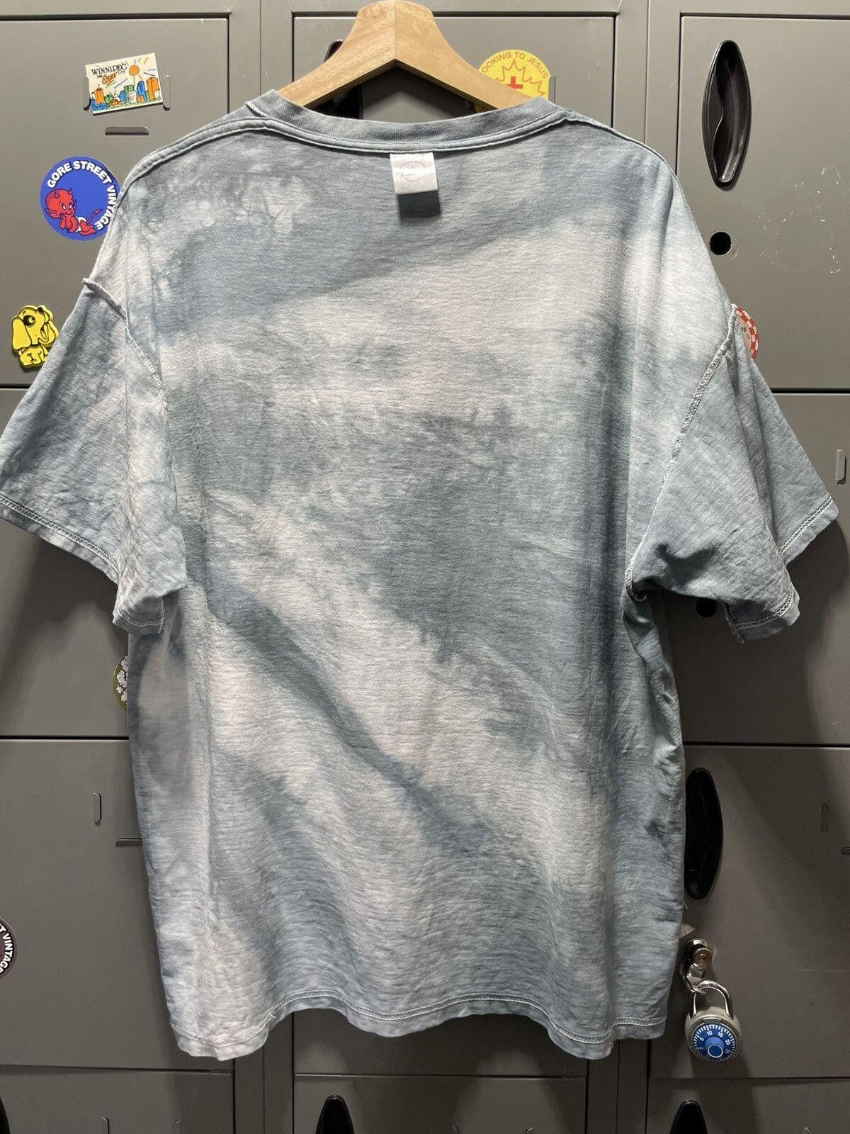 Vintage NOT TODAY JESUS inside out vintage delta tee pearl grey Size US XL / EU 56 / 4 - 2 Thumbnail