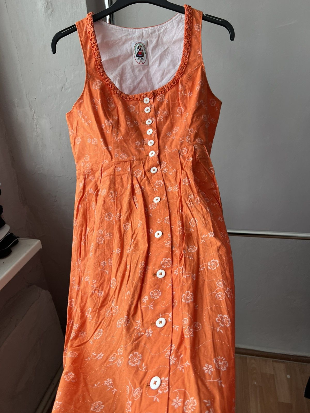 Vintage 1960/70/80 SALZBURGER DIRNDL TRADITION OKTOBERFEST DRESS L Size L / US 10 / IT 46 - 4 Thumbnail
