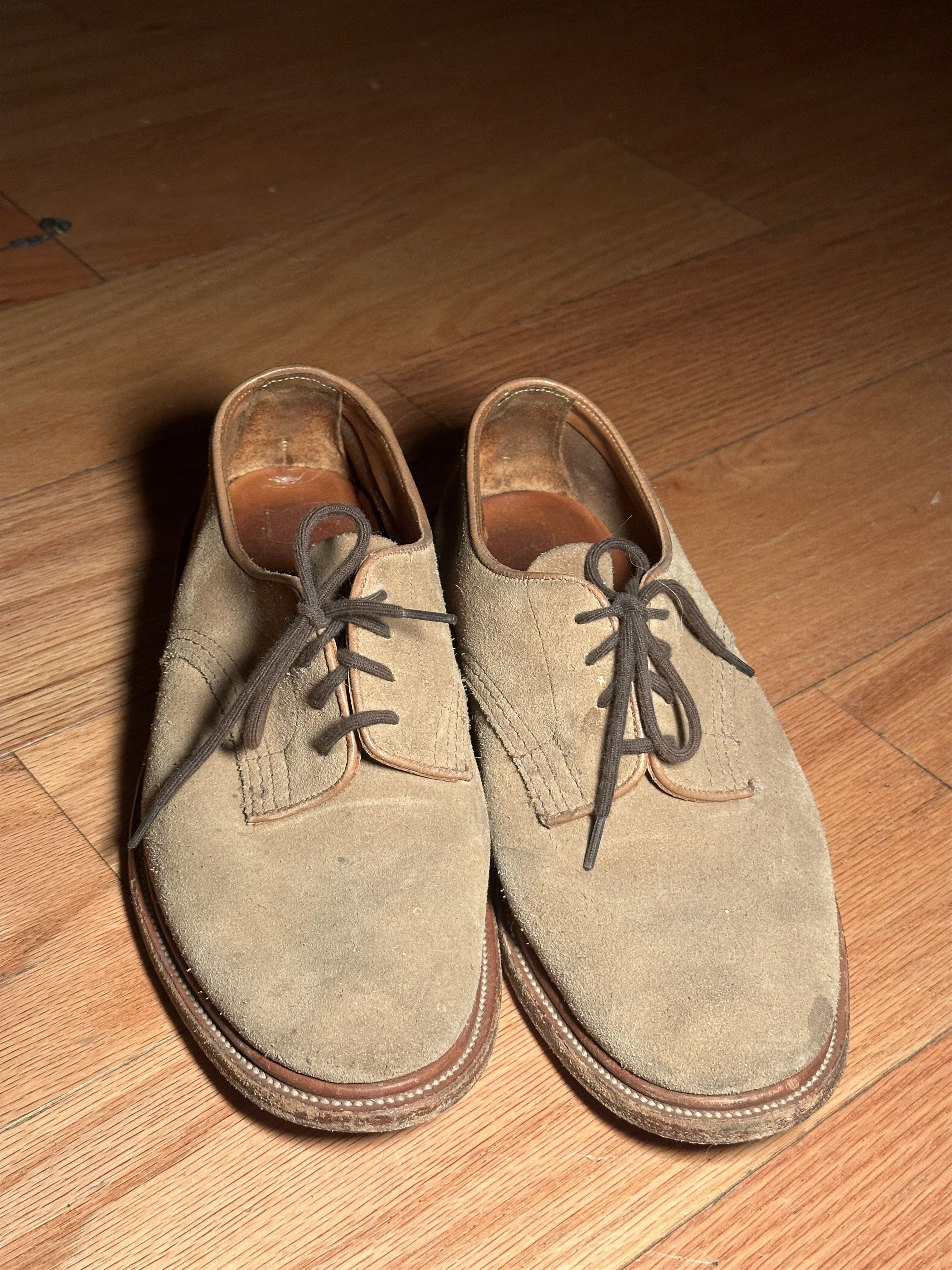 Tricker's Trickers Derby Brown Suede Size US 7 / EU 40 - 5 Thumbnail