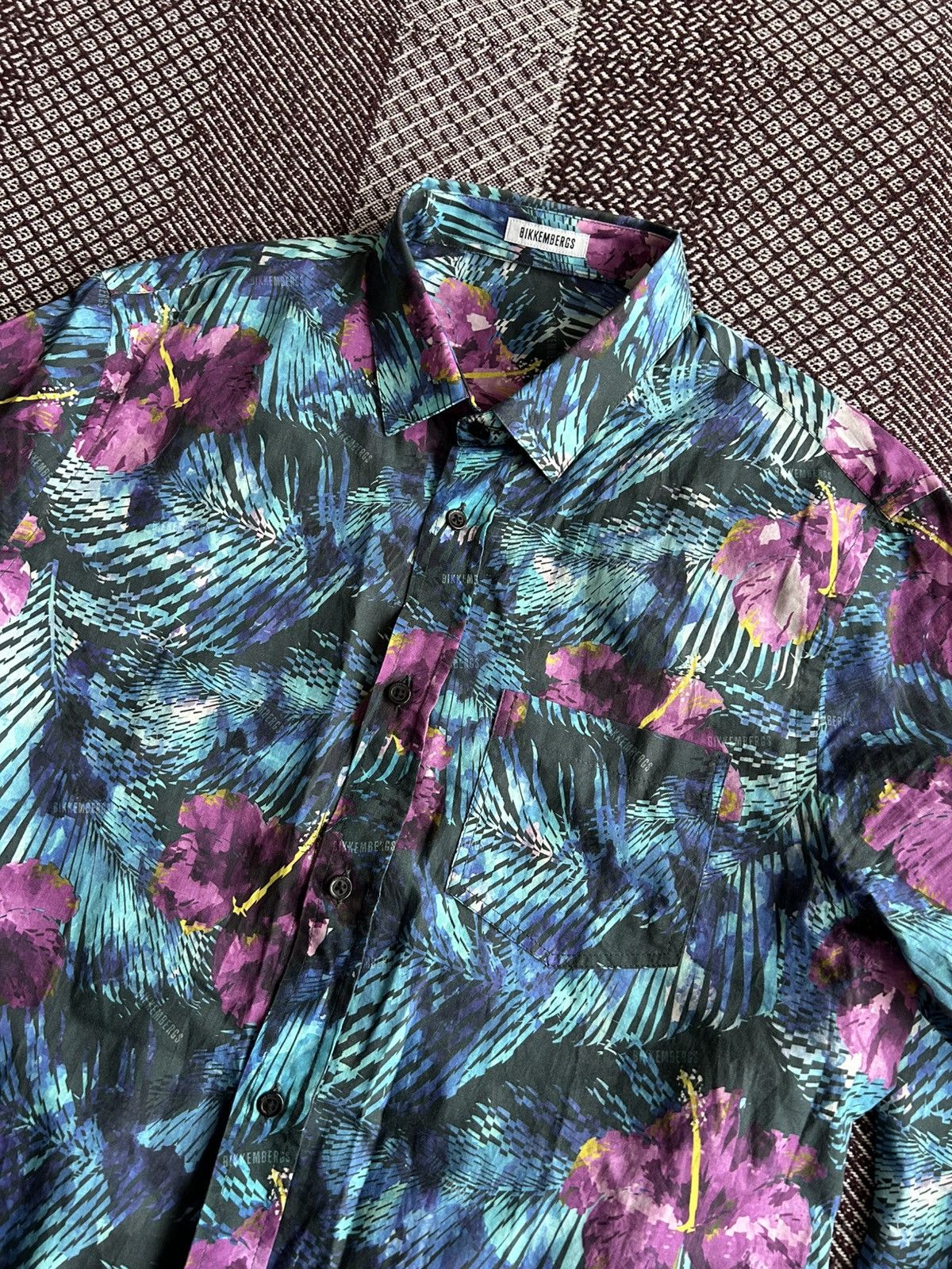 Dirk Bikkembergs Dirk Bikkembergs Floral Pattern Shirt Multicoloured Size L Size US L / EU 52-54 / 3 - 6 Thumbnail