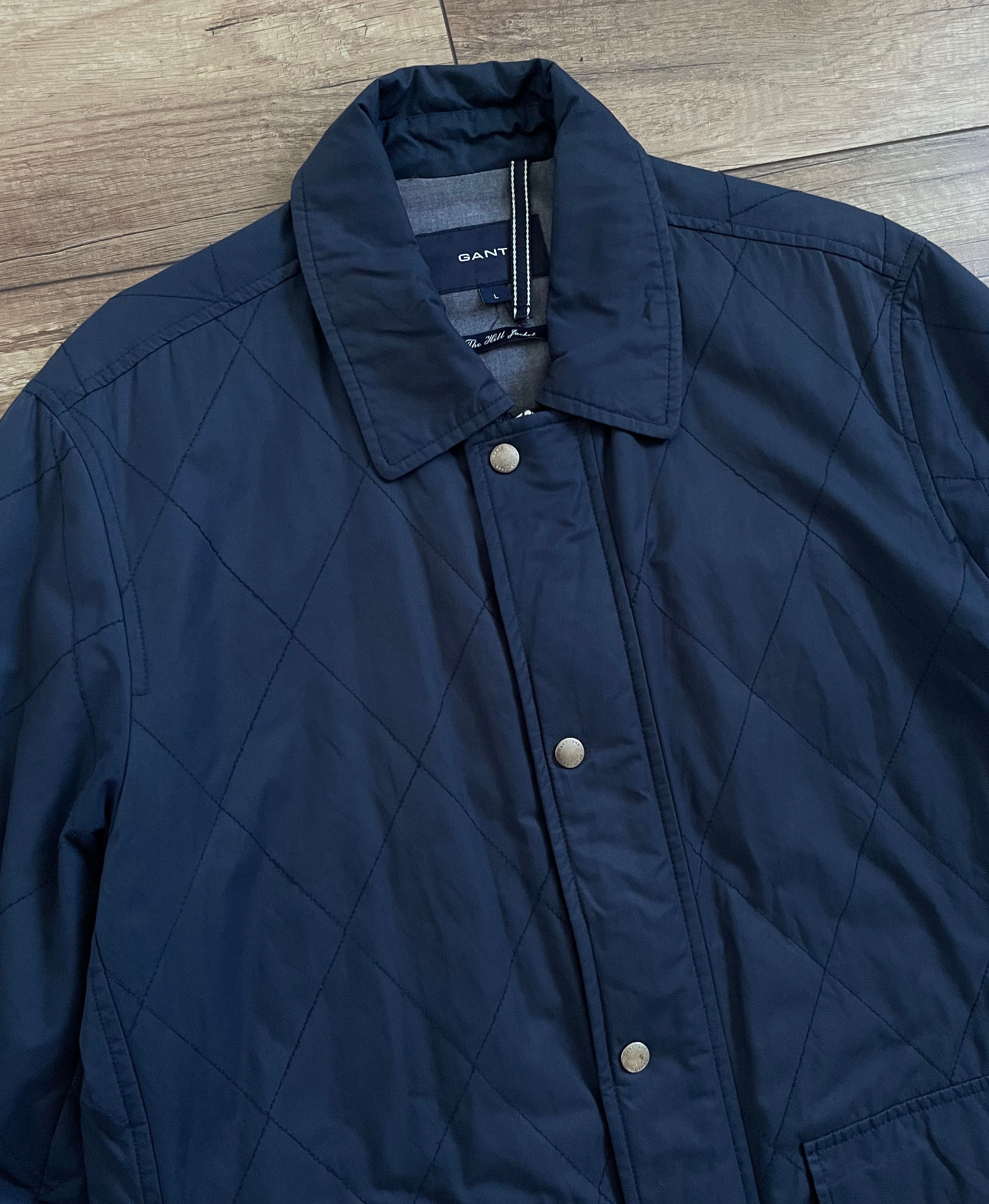 Gant Gant Hill Quilted Jacket Coat Size US L / EU 52-54 / 3 - 1 Thumbnail