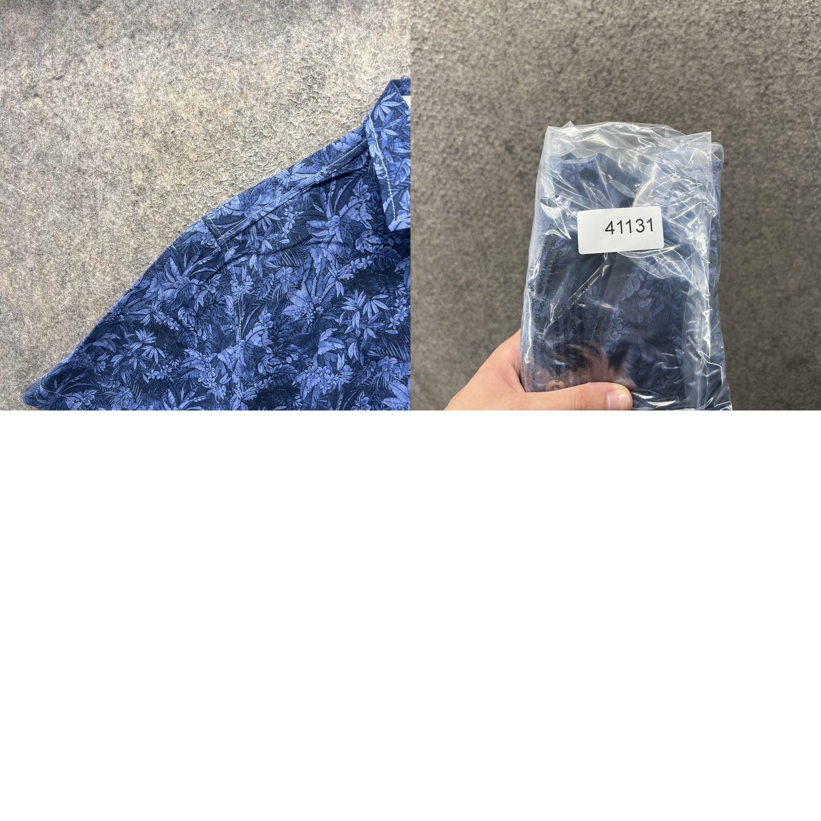 Tommy Bahama Tommy Bahama Shirt Mens Small Blue Floral Hawaiian Short Sleeve Button Front Size US S / EU 44-46 / 1 - 8 Thumbnail