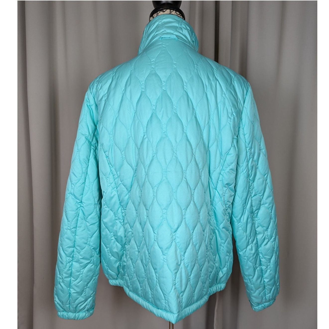 Other Gerry Puffer Jacket Blue Green Seafoam with Gray Trim XL Size XL / US 12-14 / IT 48-50 - 19 Thumbnail