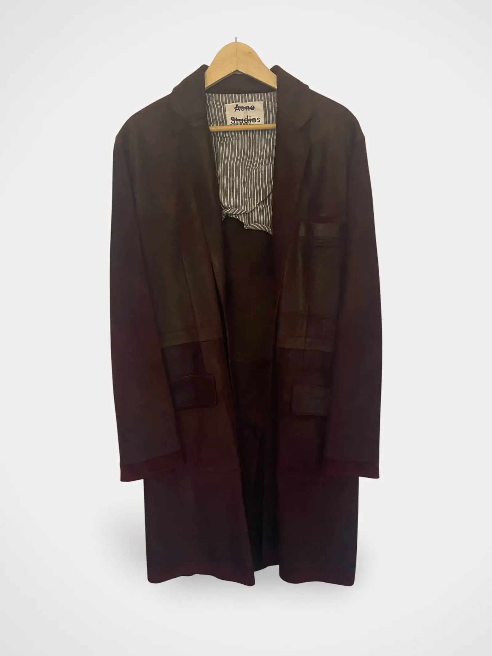 Acne Studios Acne Studios Leather Jacket Size S / US 4 / IT 40 - 1 Thumbnail
