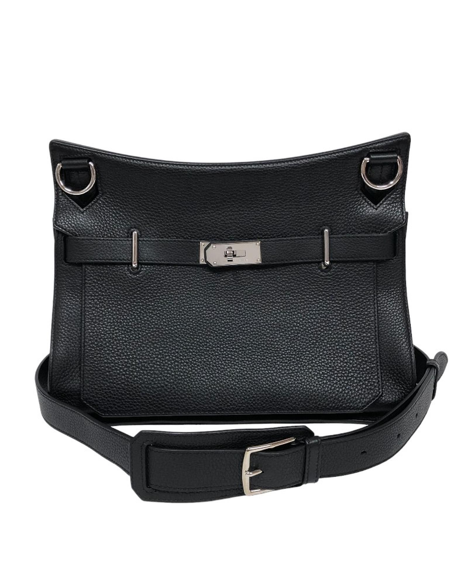 image of Hermes Black Togo Jypsiere 34 Bag In Excellent Condition, Women's