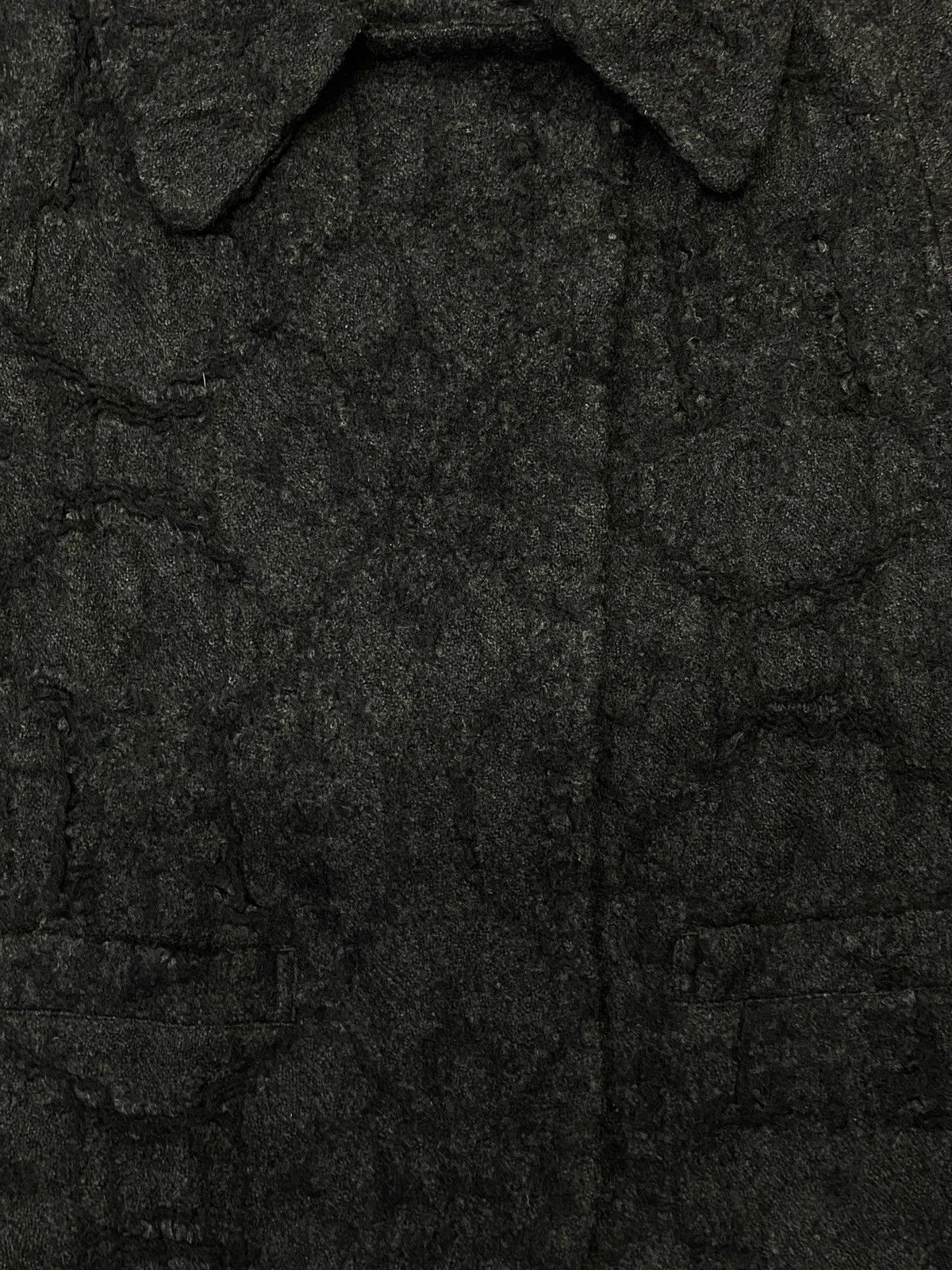 Yohji Yamamoto Yohji Yamamoto Y,s Embossed Pattern Wool Jacket Size M / US 6-8 / IT 42-44 - 11 Thumbnail