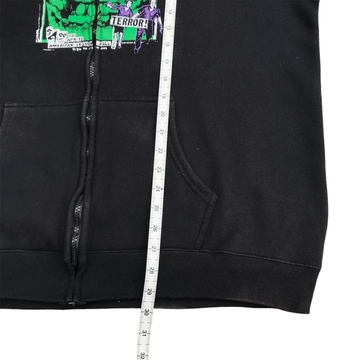 Misfits Vintage Misfits Terror Punk Rock Band Zip Up Hoodie Band Size US XXL / EU 58 / 5 - 11 Thumbnail