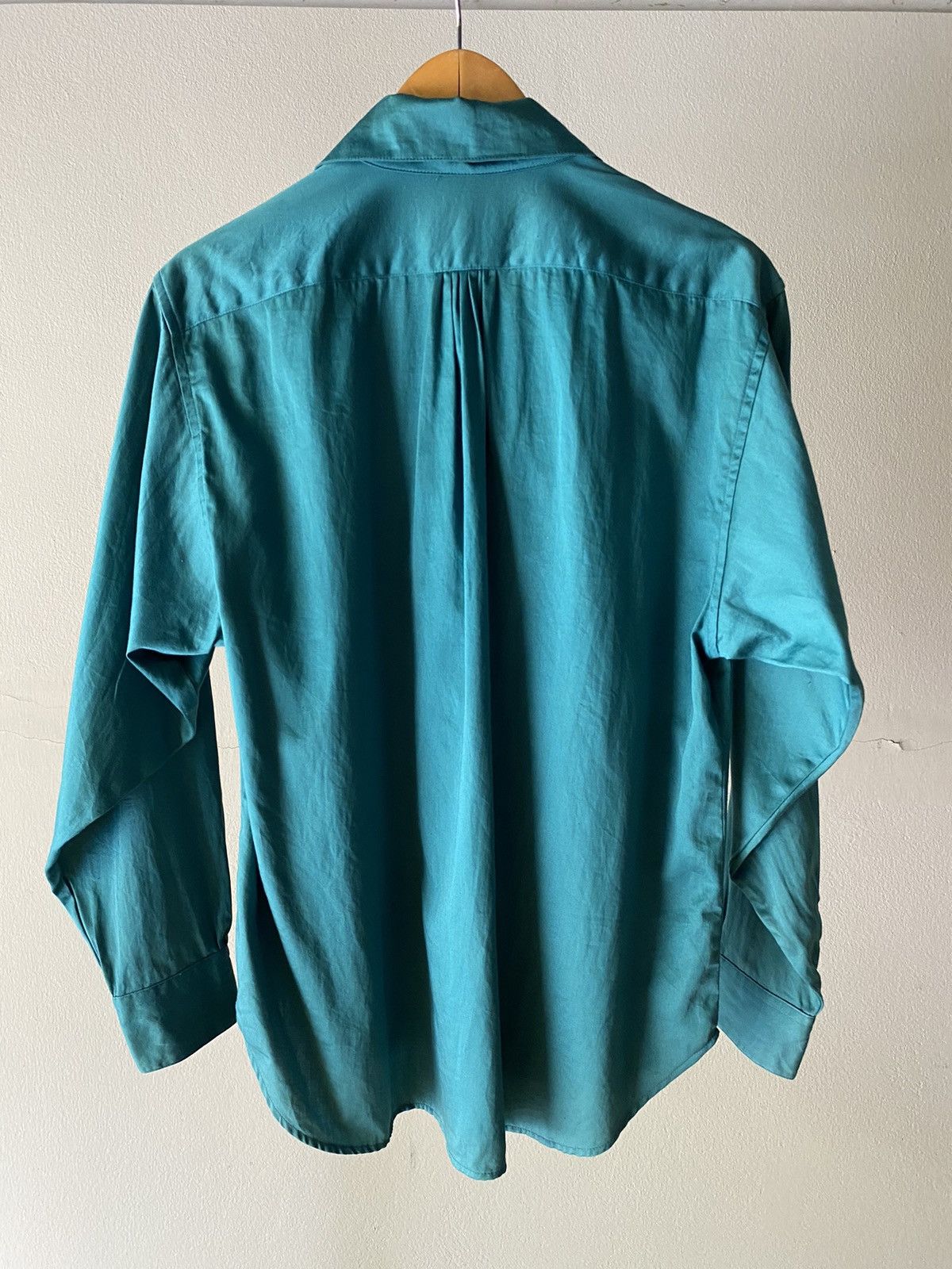 Kenzo KENZO Vintage turquoise green blouse Size M / US 6-8 / IT 42-44 - 2 Thumbnail