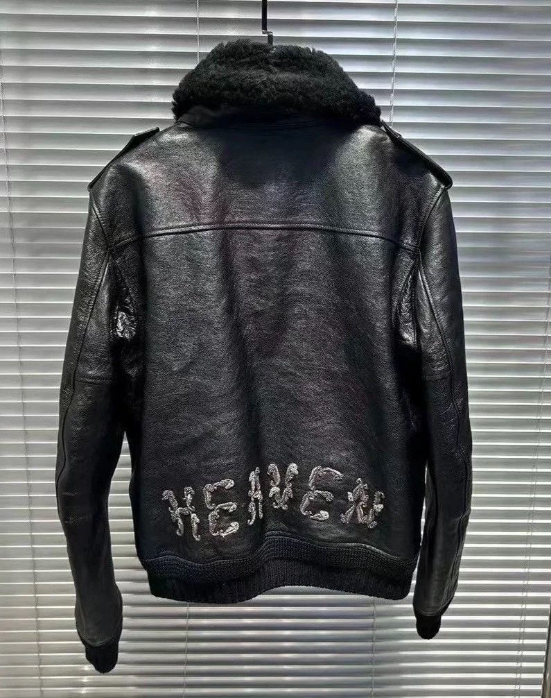 Saint Laurent Paris Saint laurent Heaven embroidery Pilot FurHeaven embroidery Size US M / EU 48-50 / 2 - 1 Thumbnail