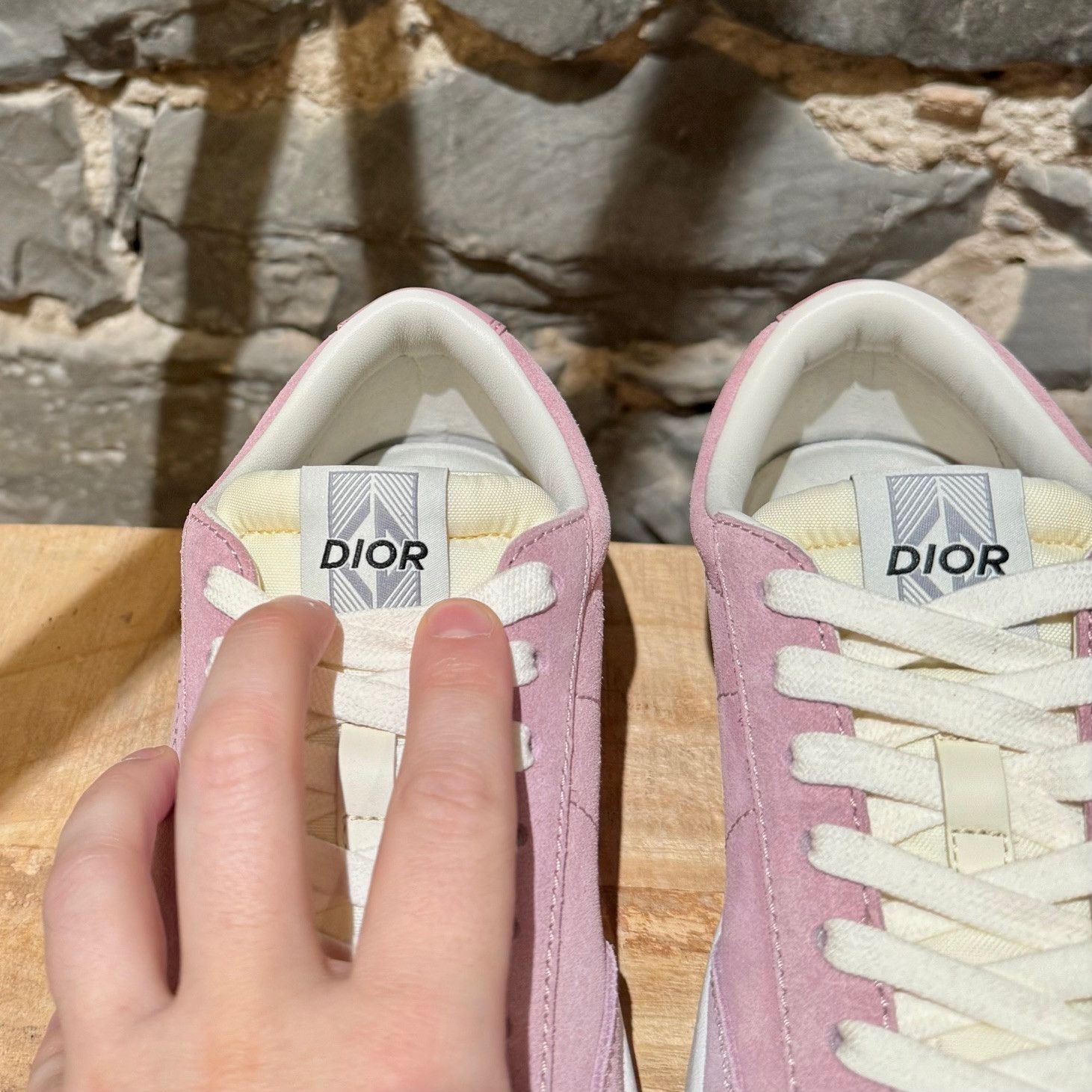 Dior Dior B101 Pink Suede Low-top Sneakers Size US 8 / EU 41 - 5 Thumbnail