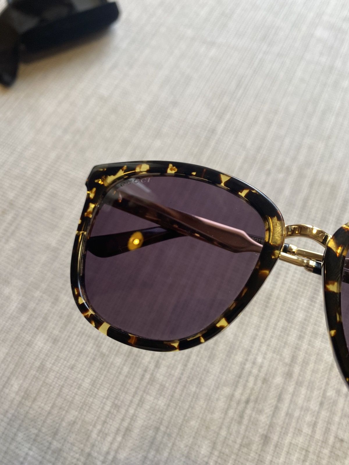 Gucci Gucci women's Sunglasses Model GG0073S 002 Havana Size ONE SIZE - 11 Thumbnail