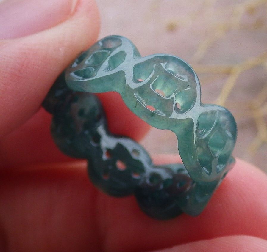 Other 108616 VS Certified Jadeite jade Green Coin Circle NO. 6 Size ONE SIZE - 3 Thumbnail