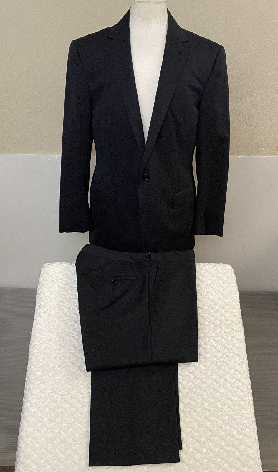 Ralph Lauren RALPH LAUREN BLACK LABEL - black 2-Btn “Anthony” Suit - 42 Size 42R - 6 Thumbnail