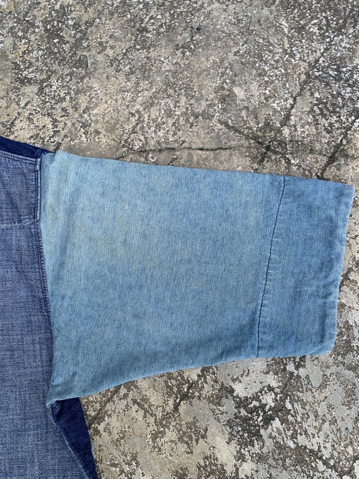 45rpm × Japanese Brand 45rpm Japan Faded Indigo Natural Color Denim Tee Size US L / EU 52-54 / 3 - 13 Thumbnail