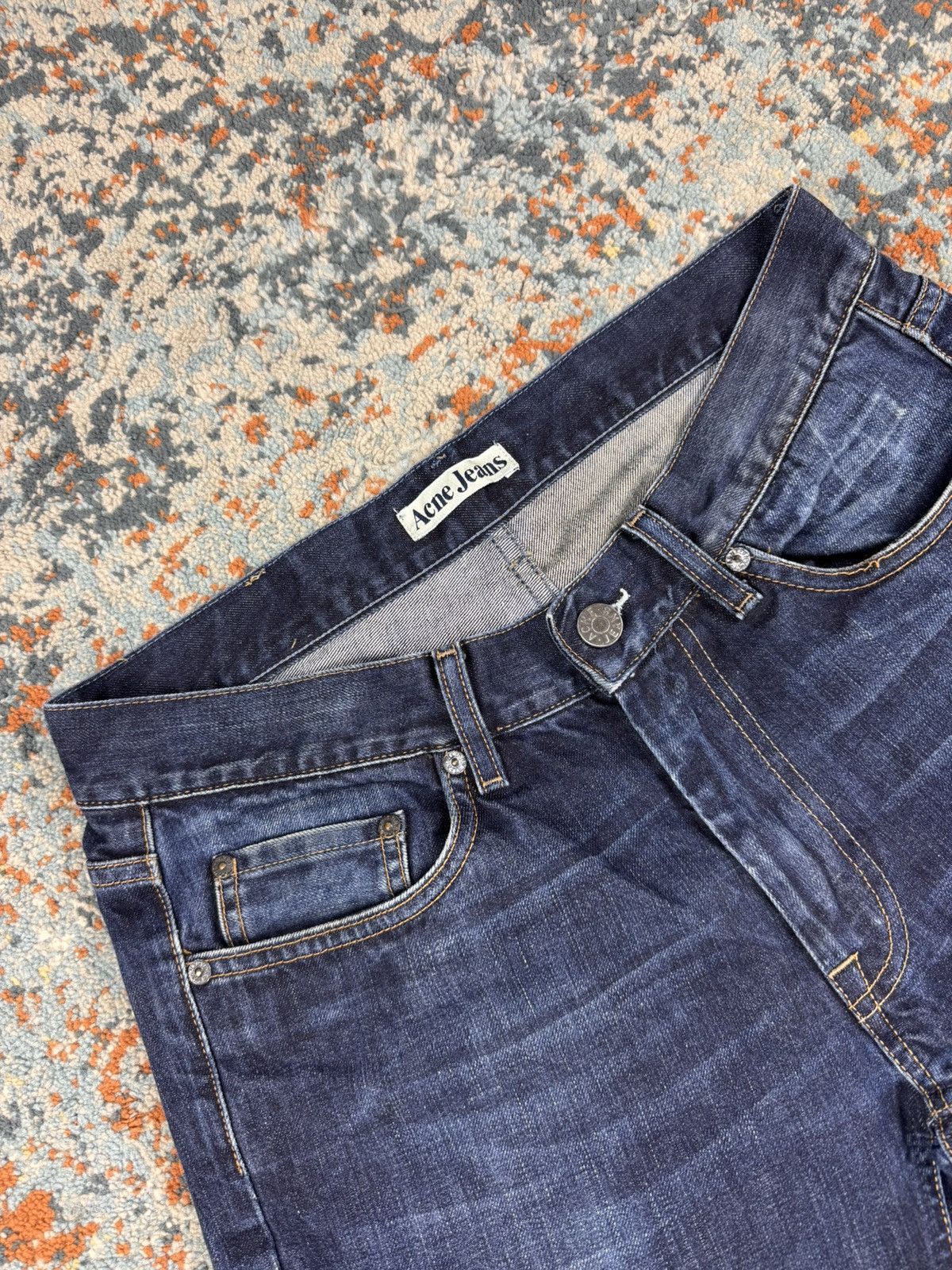 Acne Studios Vintage 00s Acne Studios jeans washed denim slim skinny hedi Size US 31 - 10 Thumbnail