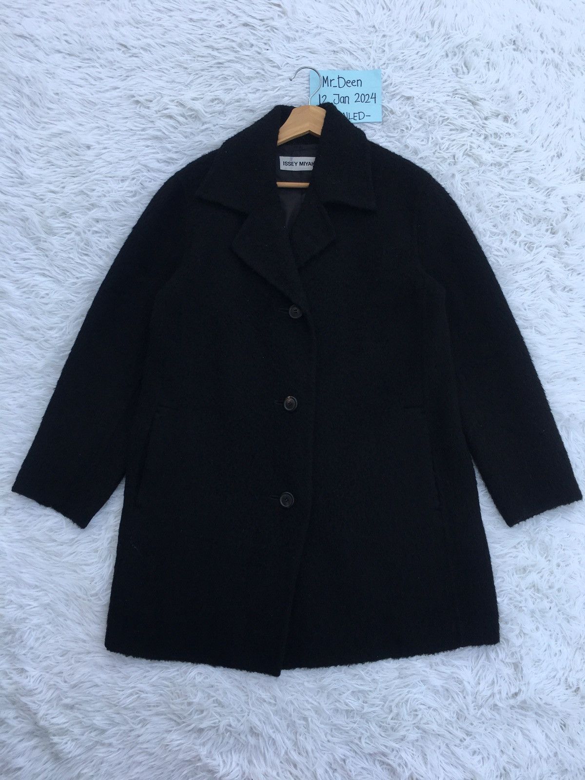 Issey Miyake Rare Issey Miyake Wool Long Coat /Jacket Size US M / EU 48-50 / 2 - 5 Thumbnail
