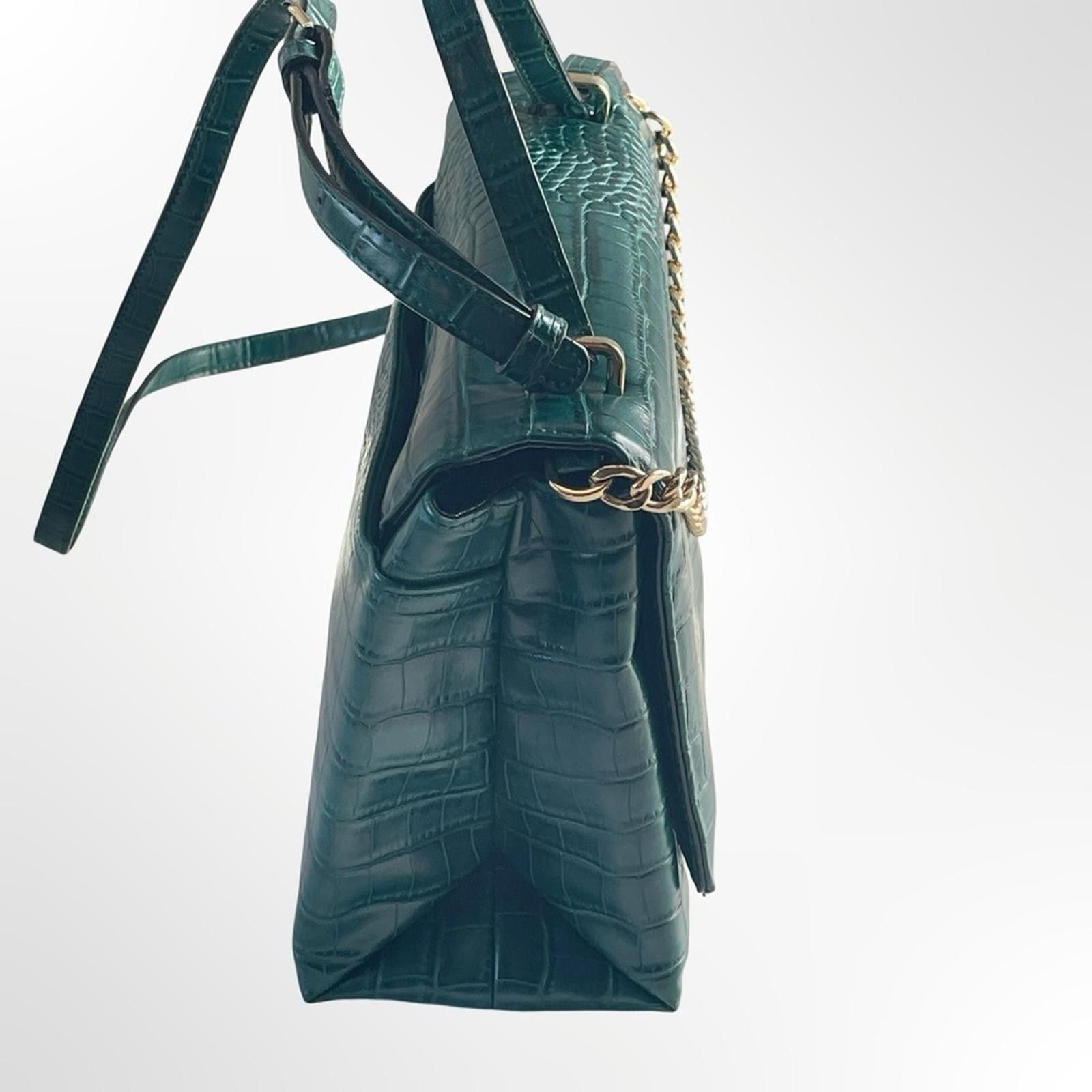 Other A new day Croc-Embossed Shoulder Bag with Gold Chain Size ONE SIZE - 2 Thumbnail