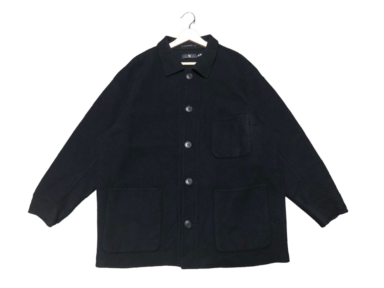Jil Sander × Uniqlo OFFER 💥Uniqlo x Jill Sander Wool Button Jacket Oversized Size US XXL / EU 58 / 5 - 1 Thumbnail