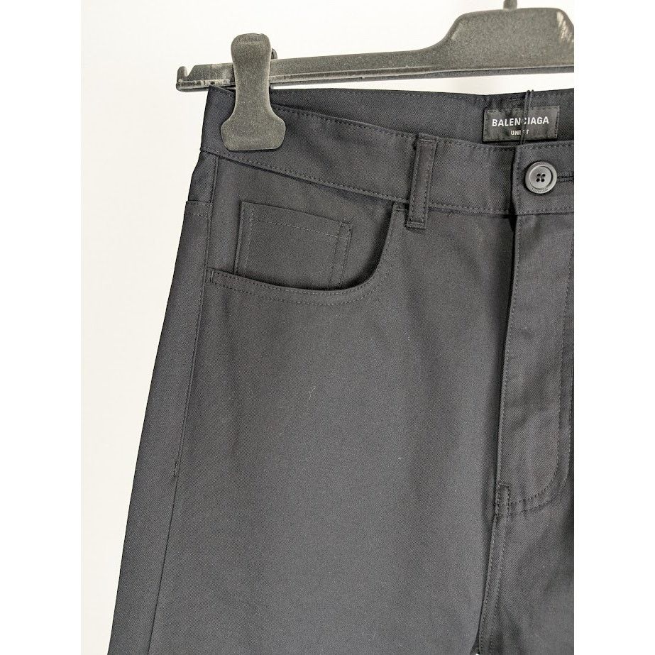 Balenciaga o1rshd1 Denim Jeans in Black Size US 26 / EU 42 - 4 Thumbnail