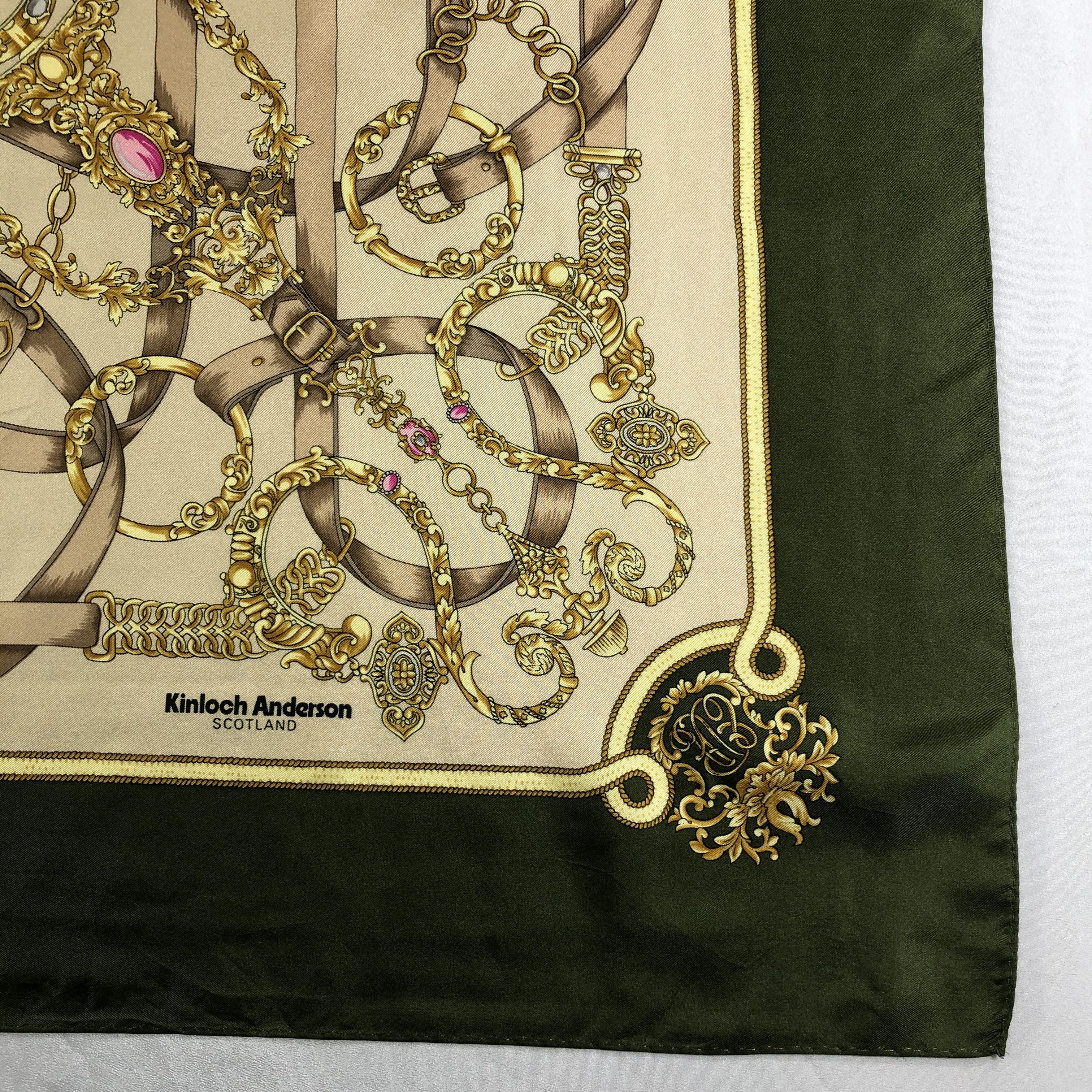 Vintage Vintage Kinloch Anderson Silk Scarf Size ONE SIZE - 4 Thumbnail