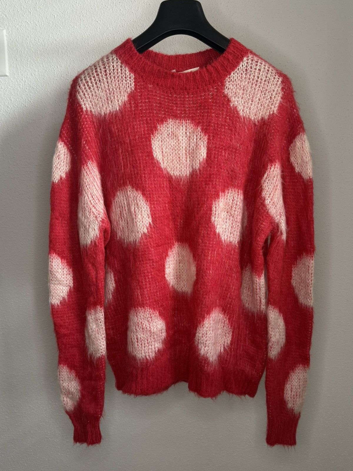 Marni Brushed Dots Fuzzy Wuzzy Sweater size XL