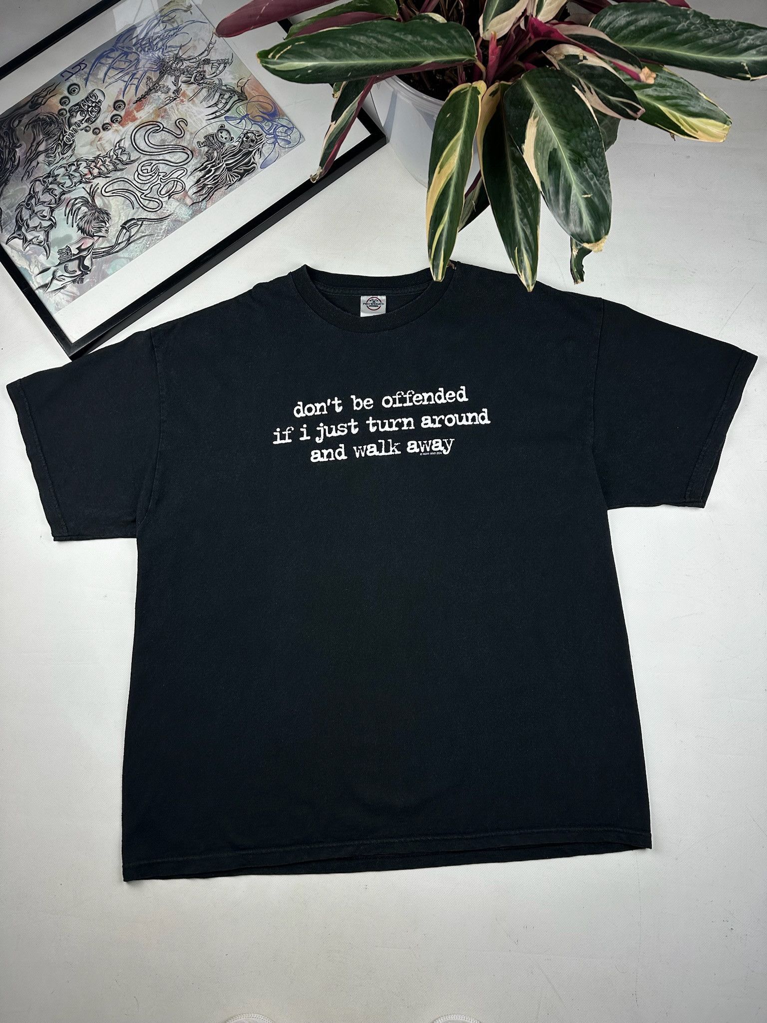 Vintage Vintage Y2K Adult Comedy Humor Tee art tshirt Size US XL / EU 56 / 4 - 1 Thumbnail
