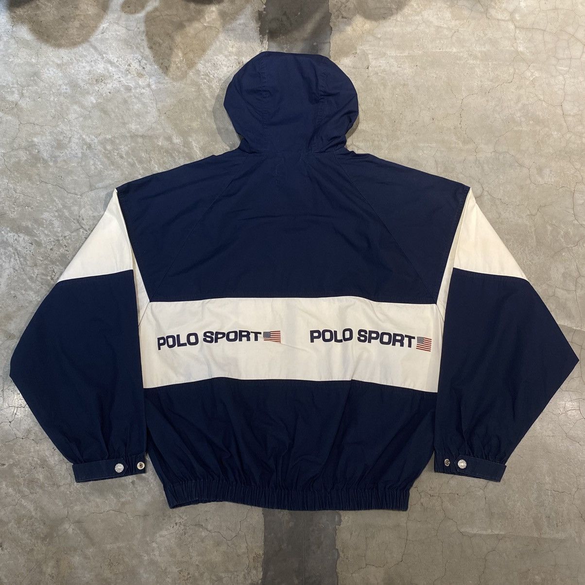 Polo Ralph Lauren Vintage 90s Polo Sport Ralph Lauren Lo Life Hoodie Jacket Size US L / EU 52-54 / 3 - 3 Thumbnail