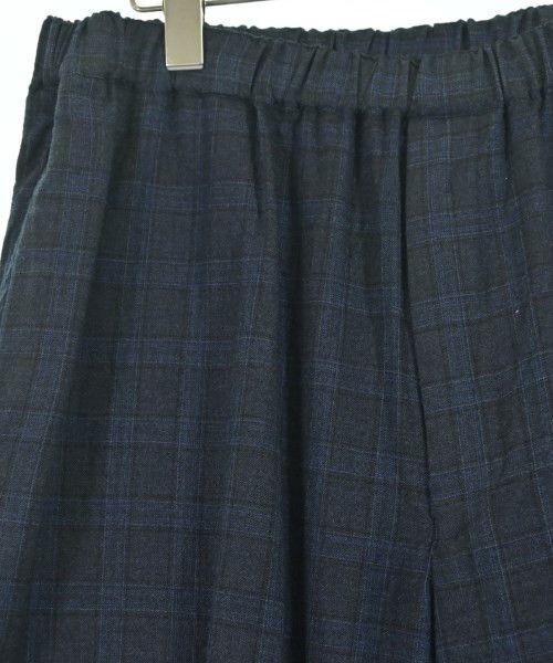 Comme des Garcons Black Cropped Printed Check Wool Pants Size US 31 - 4 Thumbnail