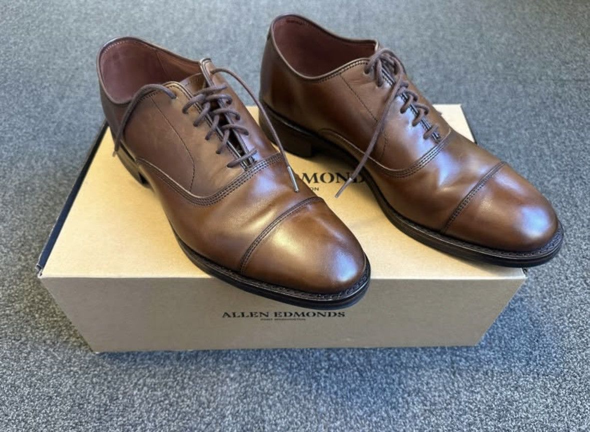 Allen Edmonds Allen Edmonds Park Ave Dress Shoes (9E) Size US 9 / EU 42 - 3 Thumbnail