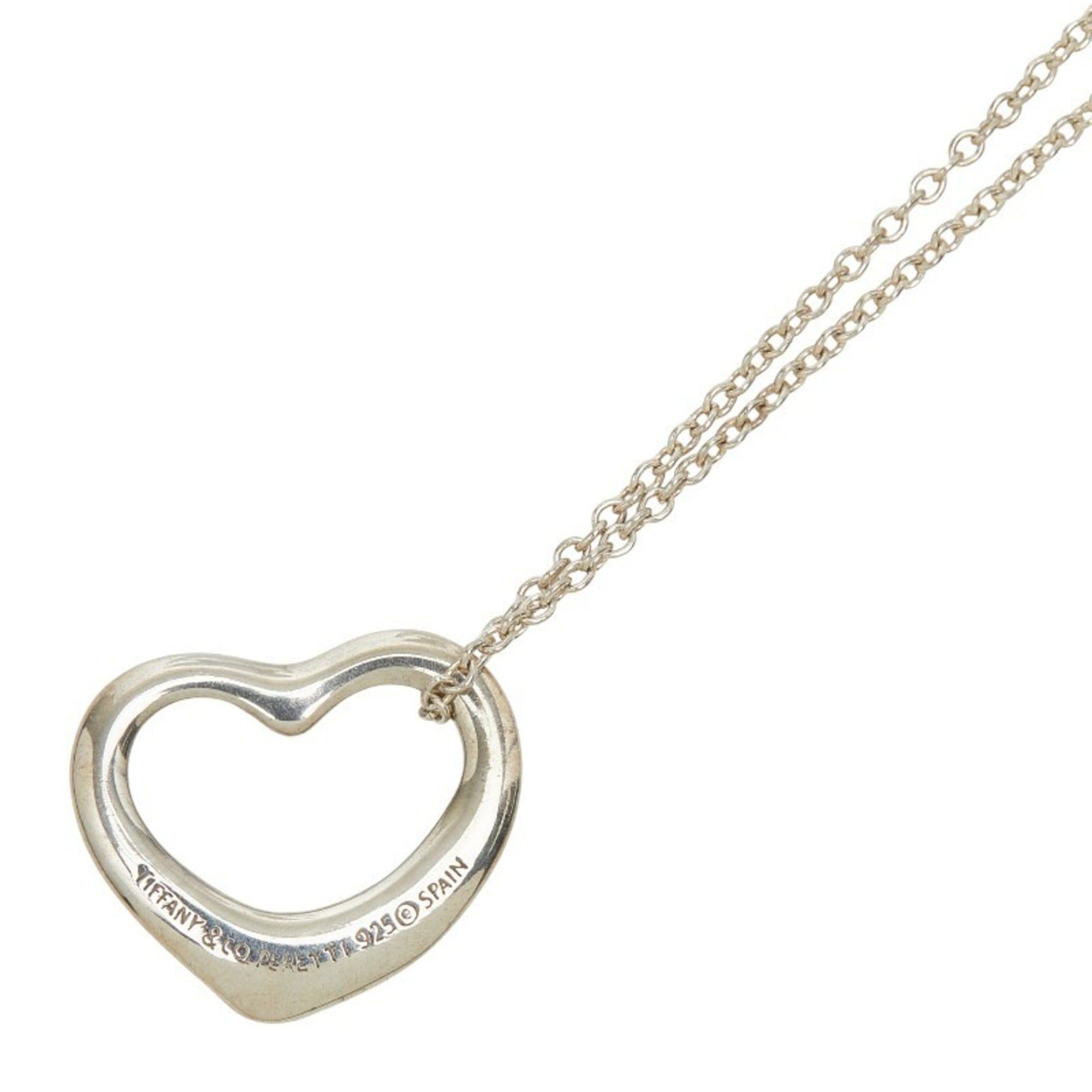 Tiffany & Co. Tiffany & Co. Open Heart Necklace in 925 Sterling Silver for Women. Size ONE SIZE - 1 Thumbnail