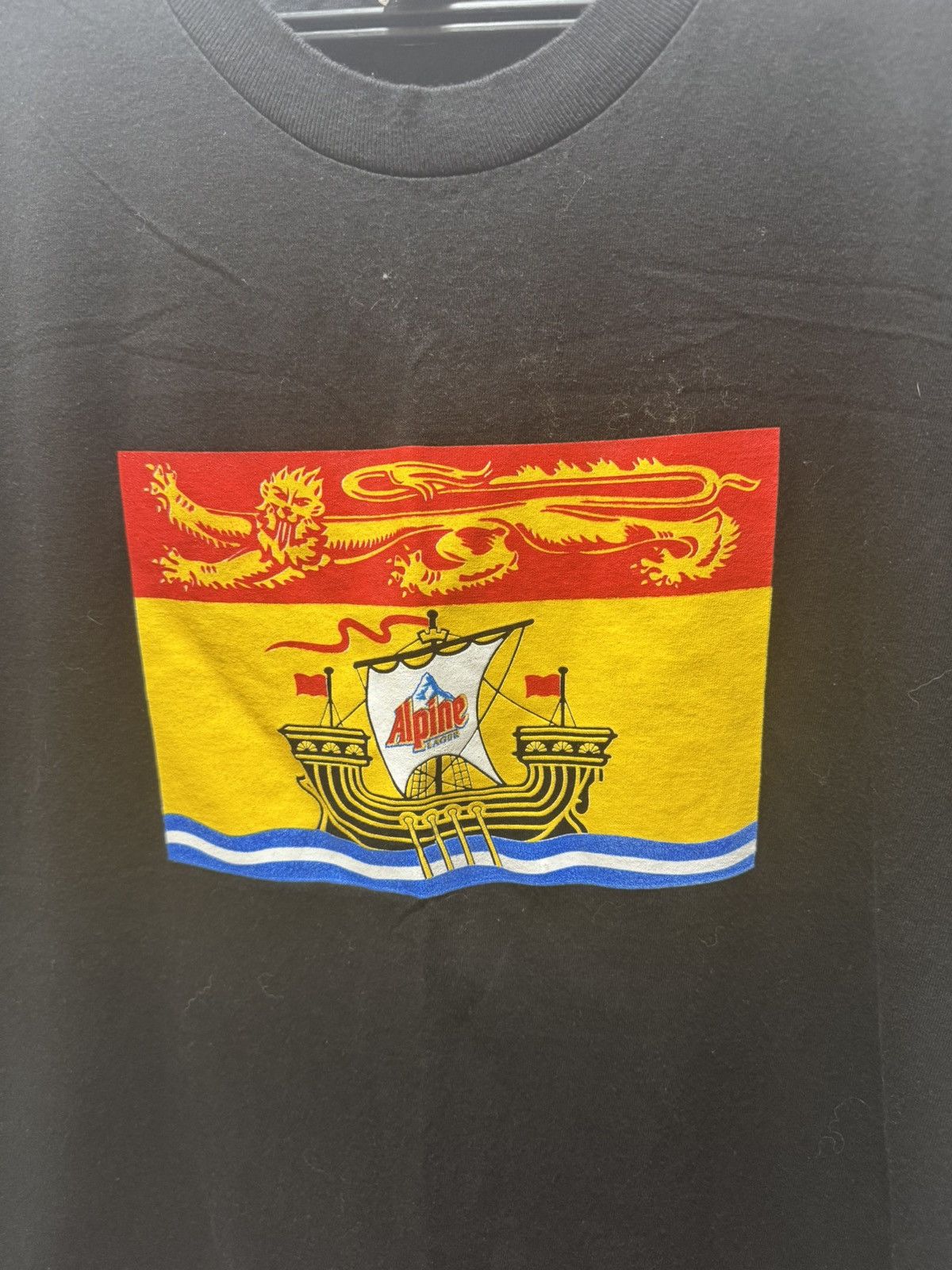 Alstyle Alstyle Alpine Beer New Brunswick Flag Canada Vintage RARE Size US L / EU 52-54 / 3 - 2 Thumbnail
