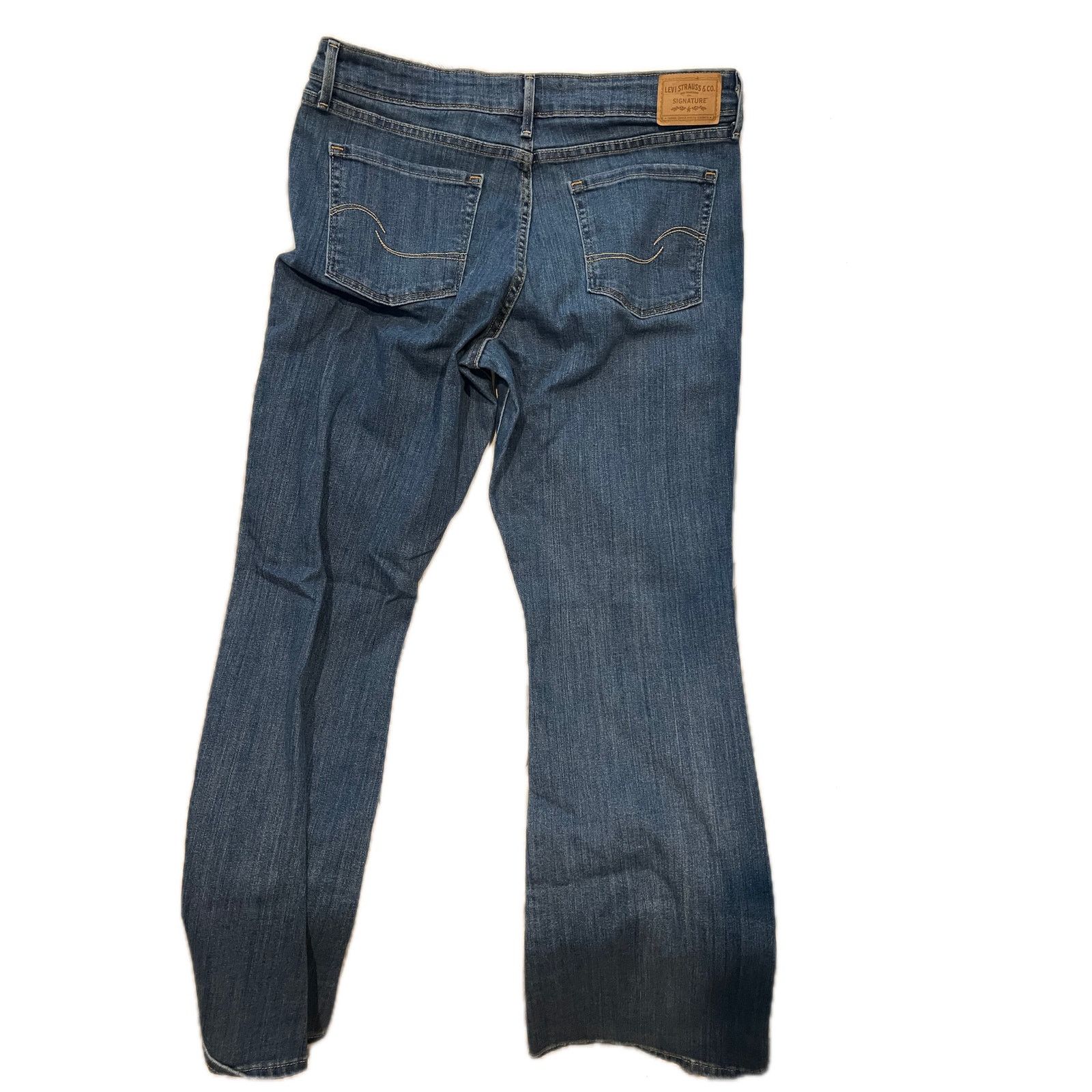 Levi's Levi's Signature Mid-Rise Bootcut Jeans Womans L 12M 31x32 Size 34" / US 12 / IT 48 - 2 Thumbnail