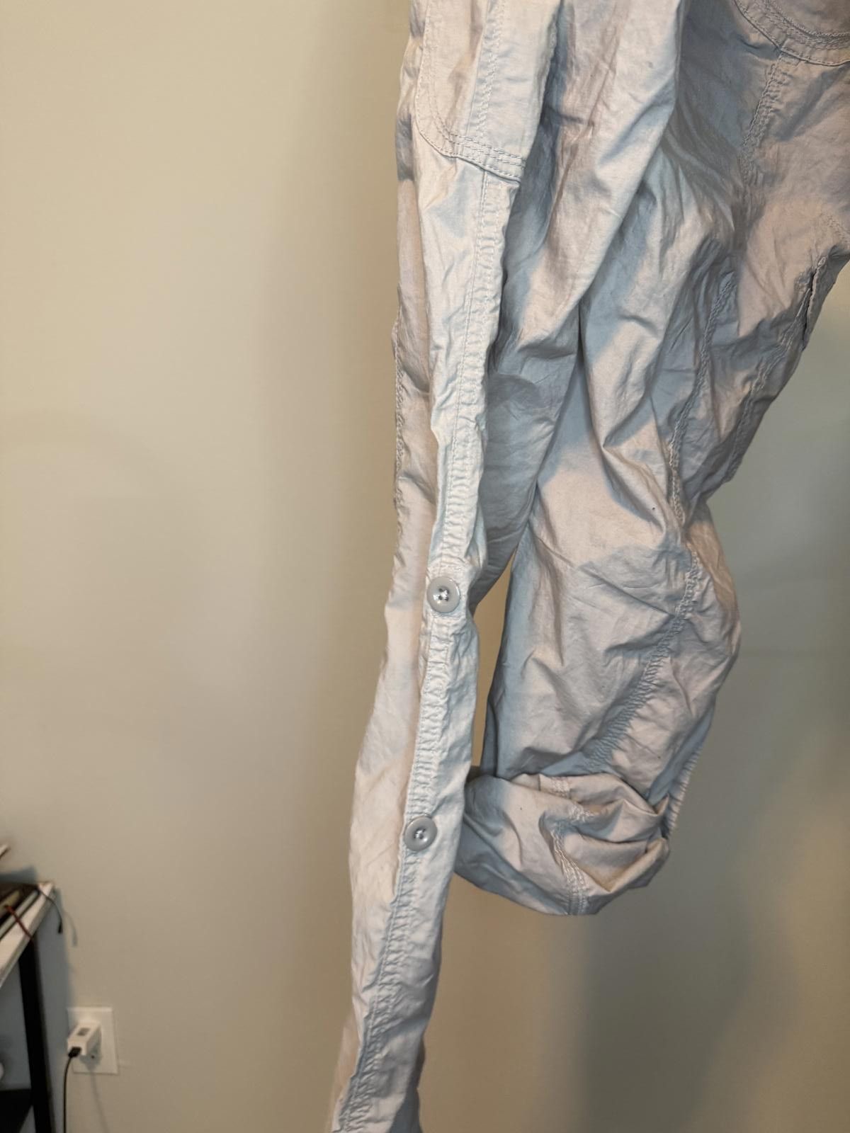 Designer Tan Khaki Y2K Cargo Pants Size 32" / US 10 / IT 46 - 5 Thumbnail