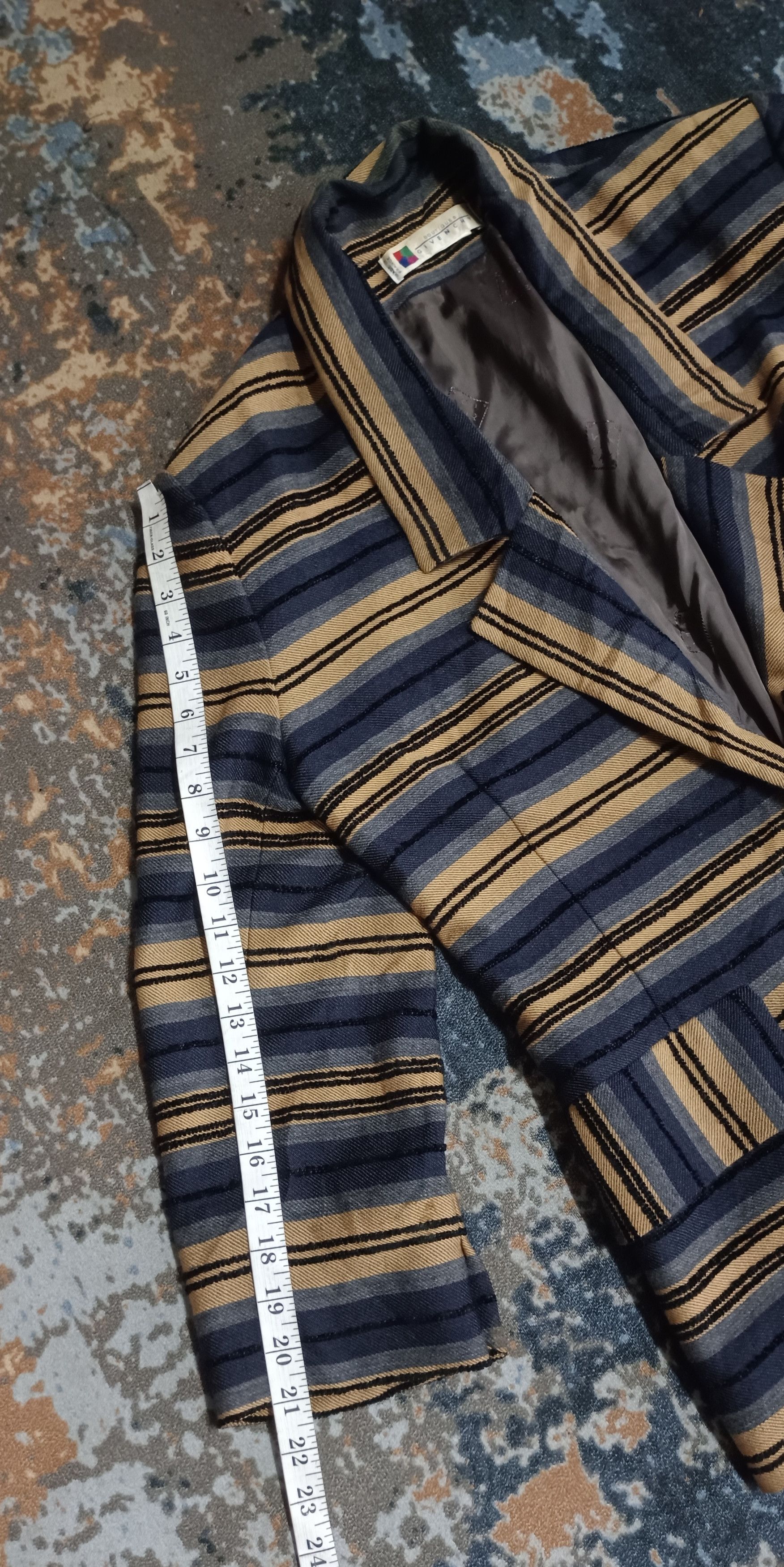 Givenchy Givenchy Boutiques Super Stripe Blazer Size M / US 6-8 / IT 42-44 - 14 Thumbnail