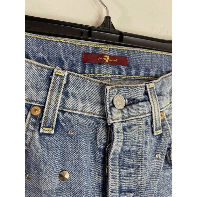 7 For All Mankind 7 FOR ALL MANKIND JOSEFINA BOYFRIEND DESTROY STUDS size 24 Size 24" / US 00 / IT 34 - 6 Thumbnail