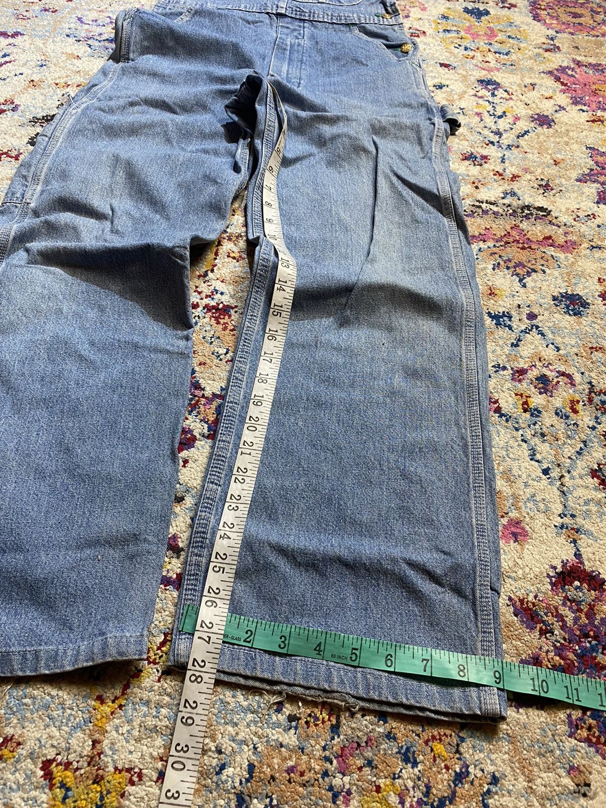 Levi's 90s White Tab Big E Levis Japan Repro Workwear Overall Size US 30 / EU 46 - 24 Thumbnail