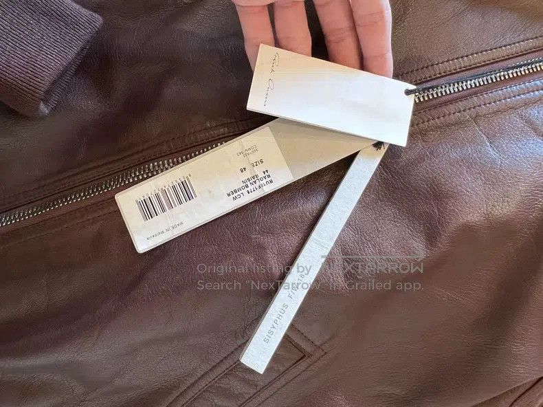 Rick Owens Rick Owens Leather jacket Size US M / EU 48-50 / 2 - 6 Thumbnail