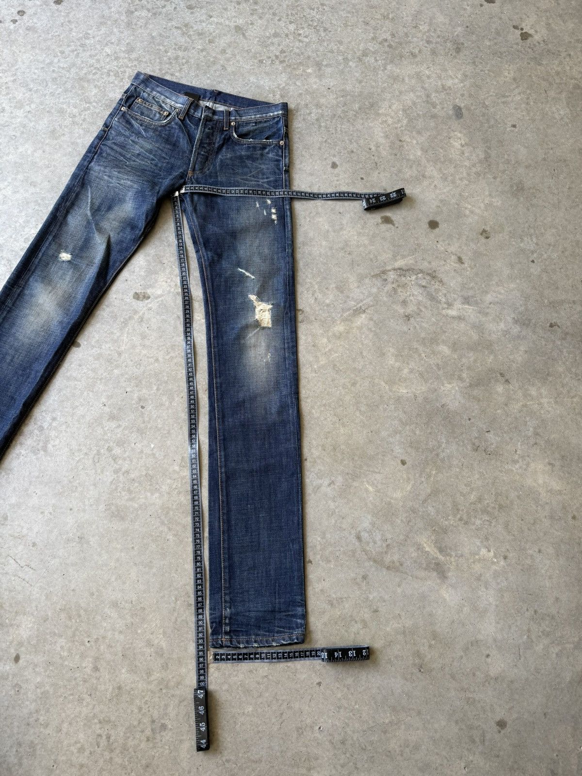 Dior Dior Homme AW10 “Cool Summer Day” Distressed Denim Size US 28 / EU 44 - 11 Thumbnail
