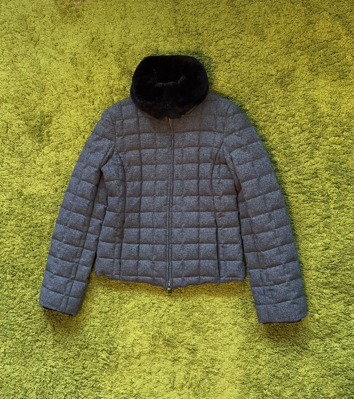 Armani × Emporio Armani Emporio Armani down puffer wool jacket Size M / US 6-8 / IT 42-44 - 1 Thumbnail