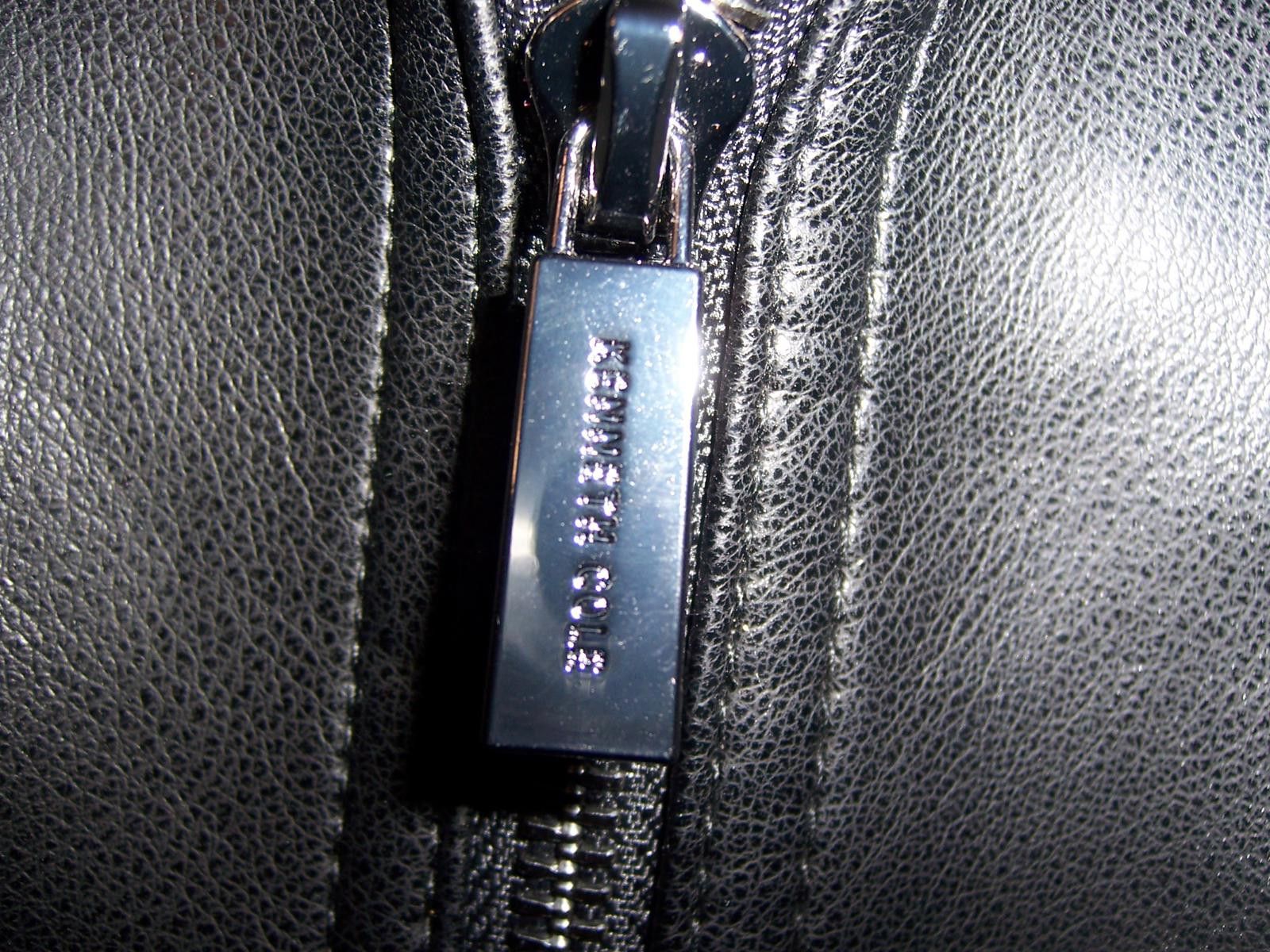 Kenneth Cole Kenneth Cole NY Faux Leather Belted Jacket - Women's L Size L / US 10 / IT 46 - 6 Thumbnail