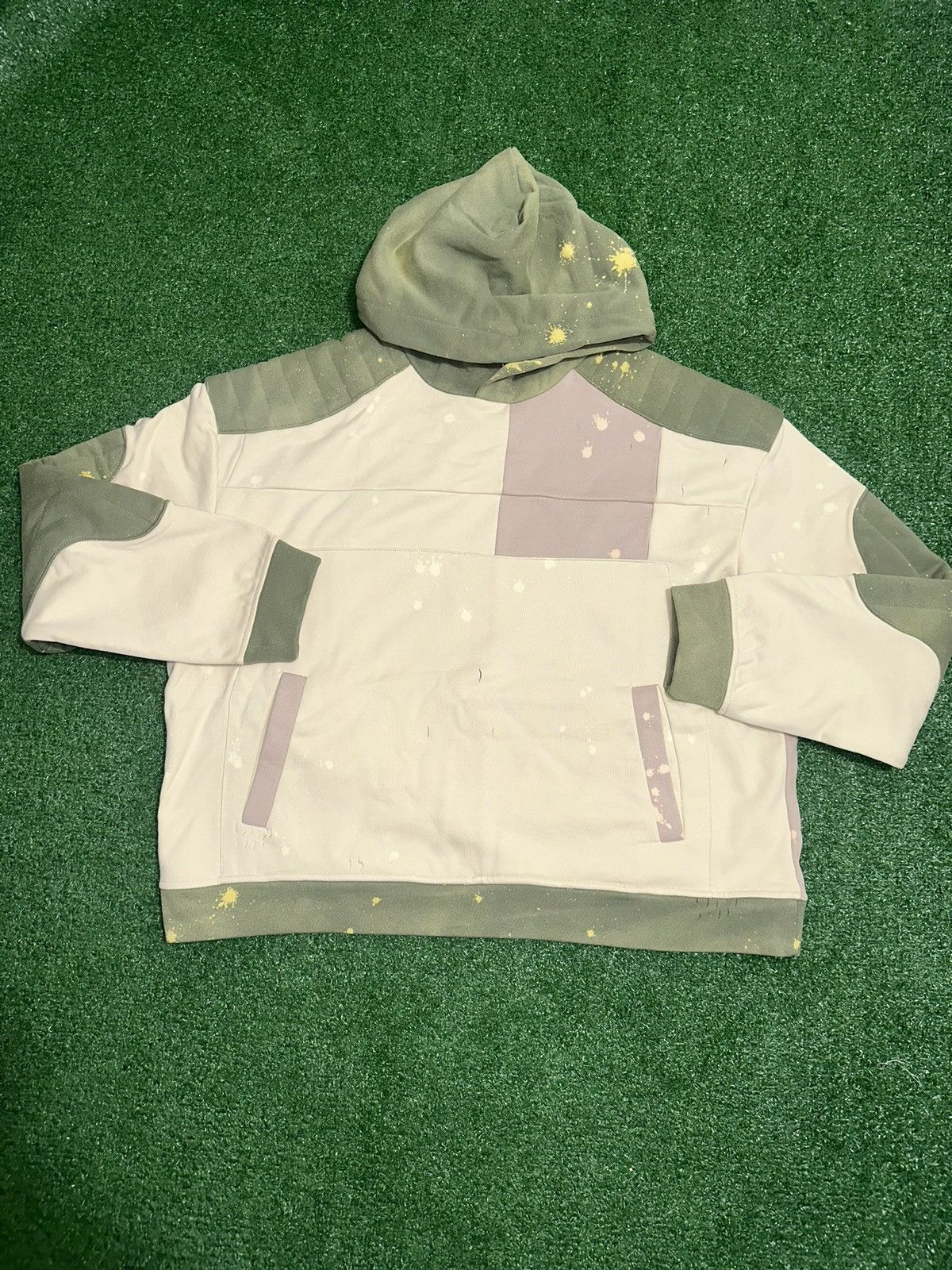 Who Decides War Who decides War Armour Patchwork Hoodie Size US M / EU 48-50 / 2 - 1 Thumbnail