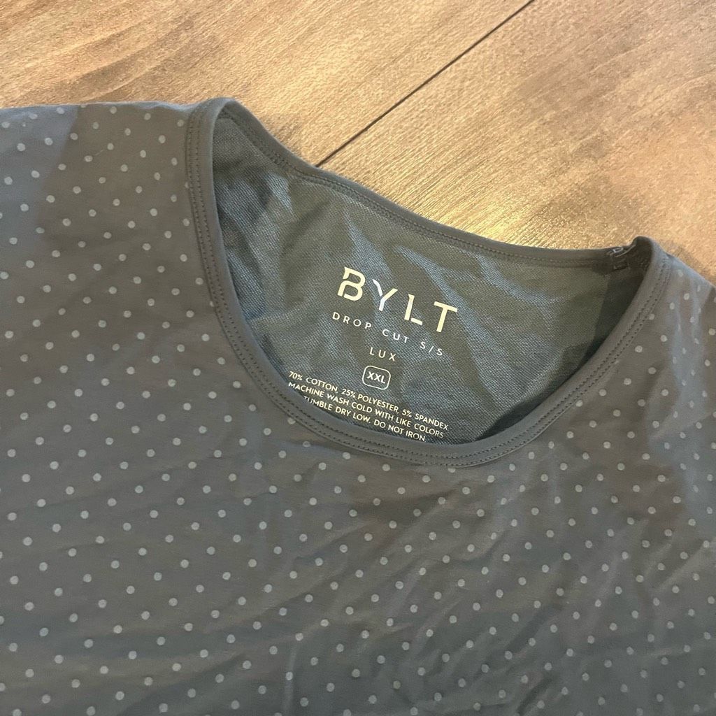 Lululemon BYLT Grey Pattern Athletic Casual Shirt Men XXL Bin P-18 Size US XXL / EU 58 / 5 - 2 Thumbnail