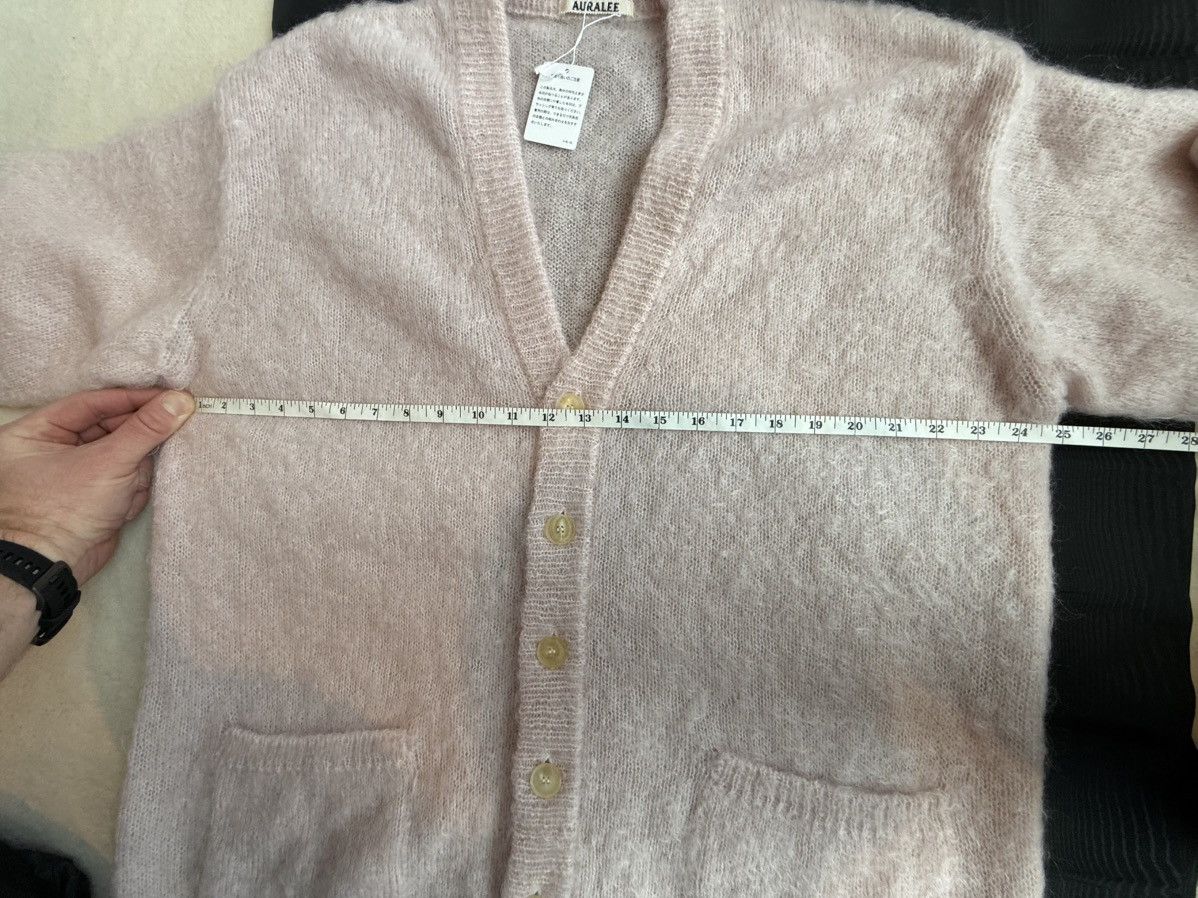 Auralee Grail Auralee pink Japan oversized pink cardigan 2 mohair Size US L / EU 52-54 / 3 - 4 Thumbnail