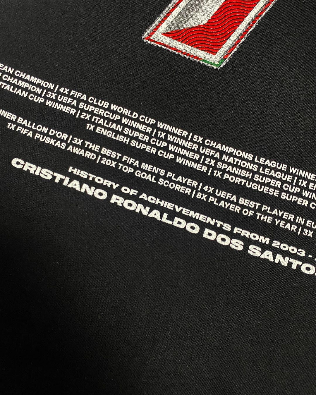 Other 🔥GOAT🔥 CRISTIANO RONALDO "CR7" : History of Achievement Size US XL / EU 56 / 4 - 5 Thumbnail