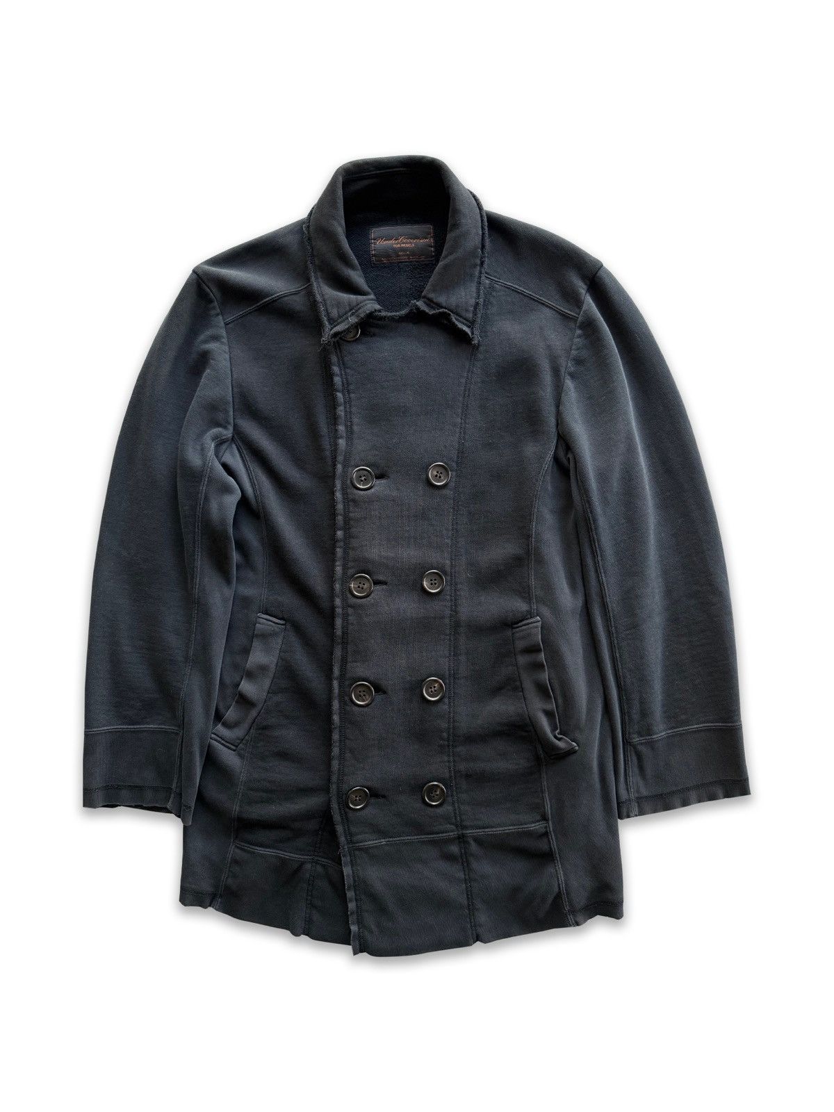 Undercover AW03 Paper Doll Hybrid Reconstructed Peacoat Size US M / EU 48-50 / 2 - 2 Thumbnail