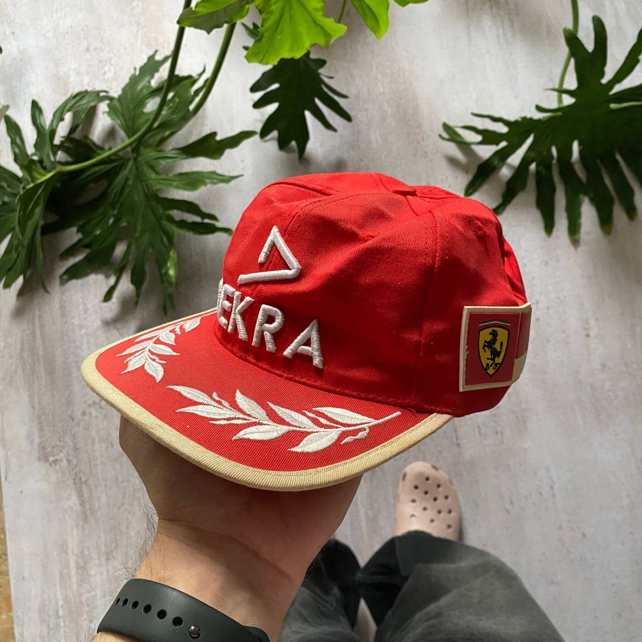Vintage VINTAGE Y2K FERRARI DEKRA SCHUMACHER RARE SNAPBACK Size ONE SIZE - 7 Thumbnail