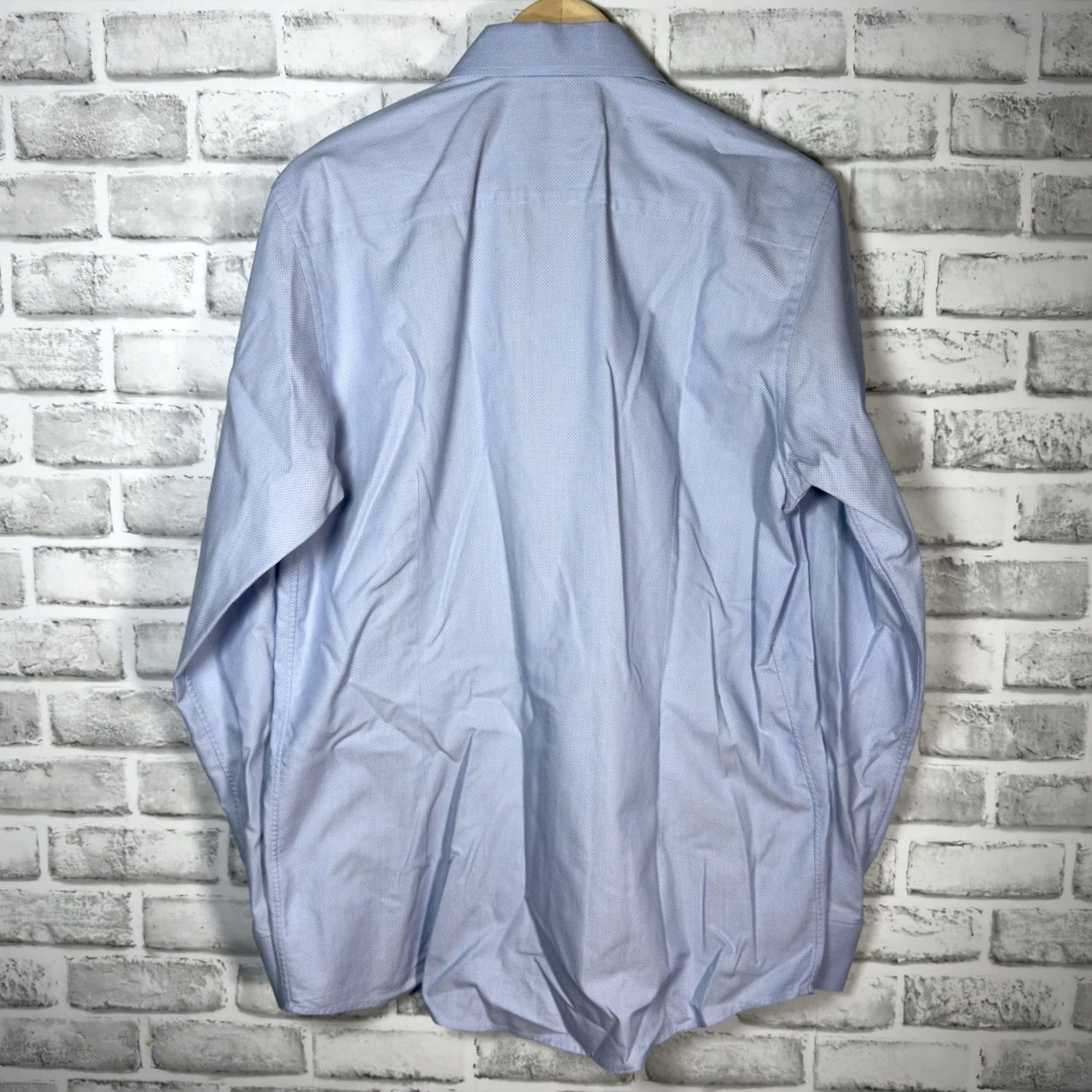 Eton Eton Shirt Mens Long Sleeve Button-Down Blue 15.5 Regular Size Mens Clothing Collection Size US L / EU 52-54 / 3 - 5 Thumbnail