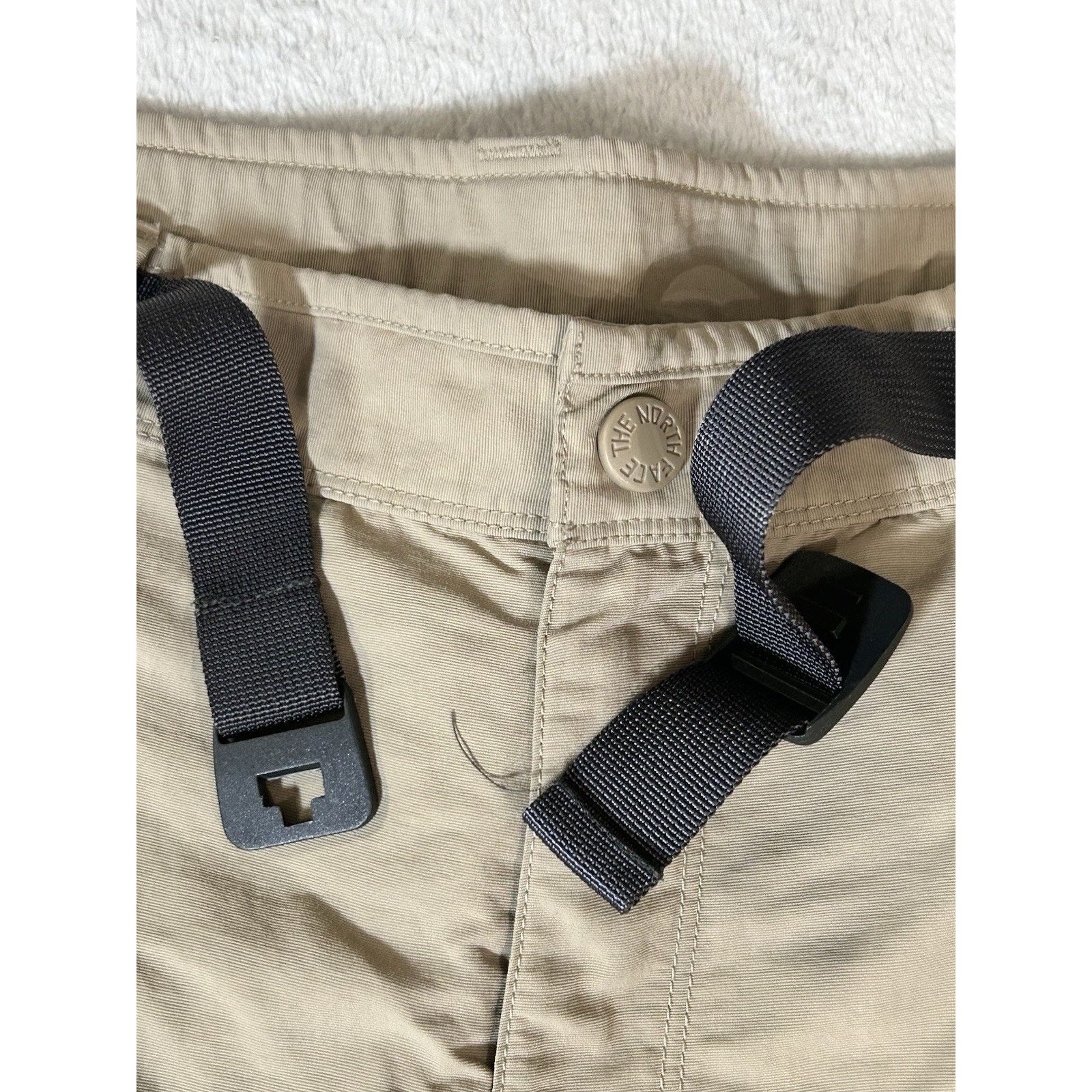 The North Face The North Face Cargo Shorts Men 38 Beige Belted Nylon Hike Size US 38 / EU 54 - 3 Thumbnail