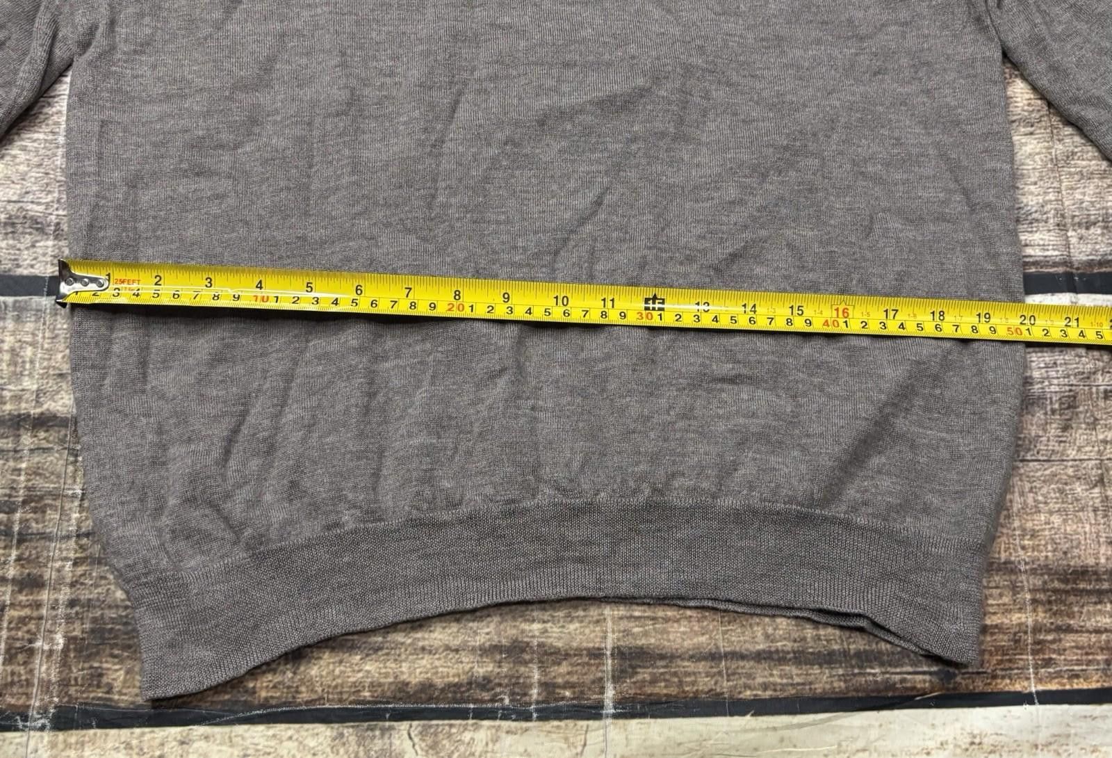 Bloomingdale's The Mens Store Bloomingdales Sweater Mens Medium Merino Wool Size US M / EU 48-50 / 2 - 10 Thumbnail